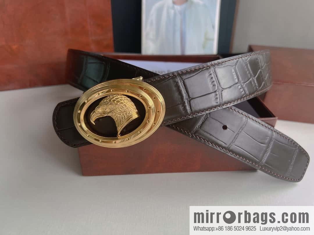 Stefano Ricci Stephen, Cowhide Pressed Textured Belt