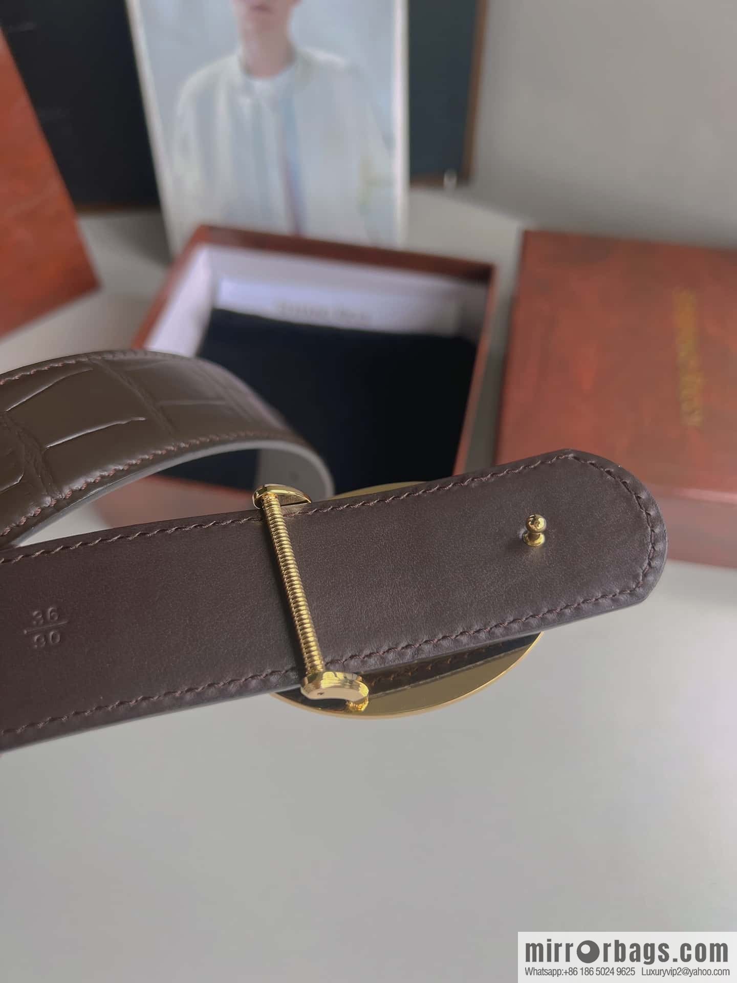 Stefano Ricci Stephen, Cowhide Pressed Textured Belt