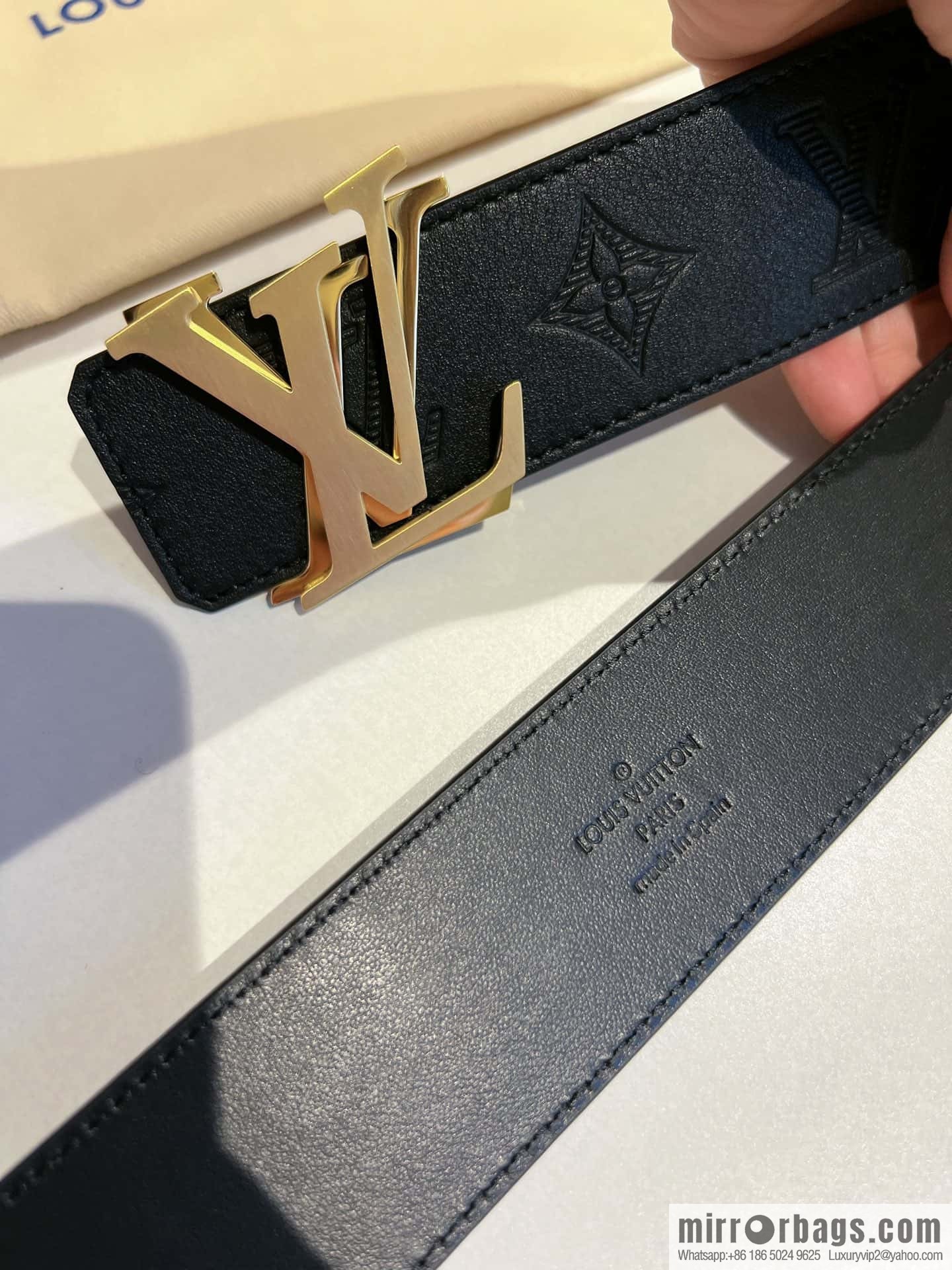 LV/Louis Vuitton LV Shake 40 mm Double Sided Belt