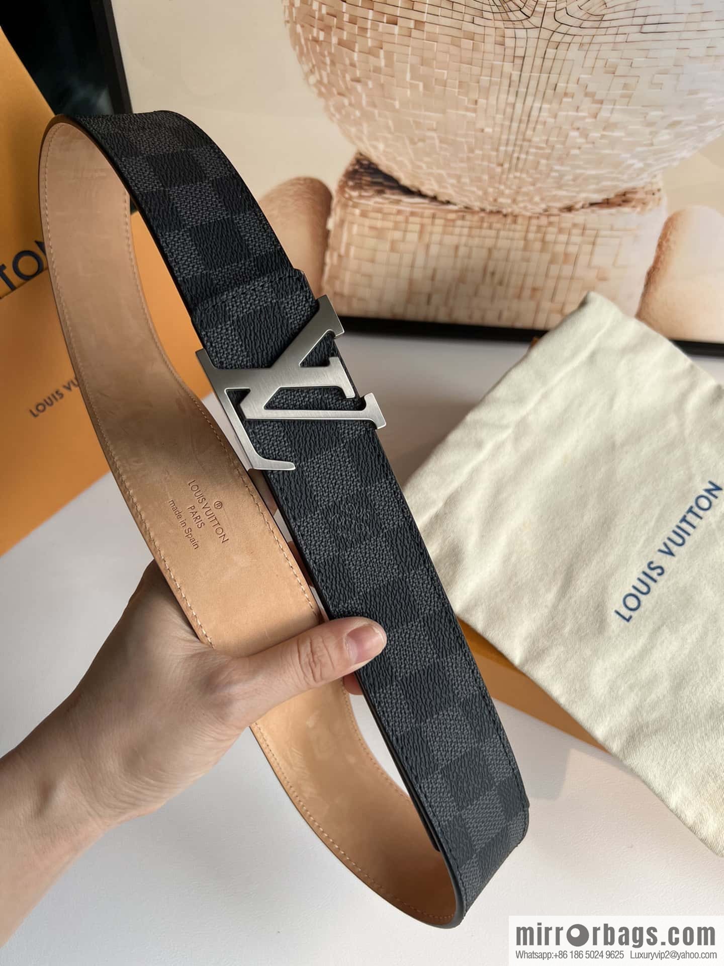 LV classic belt 40mm