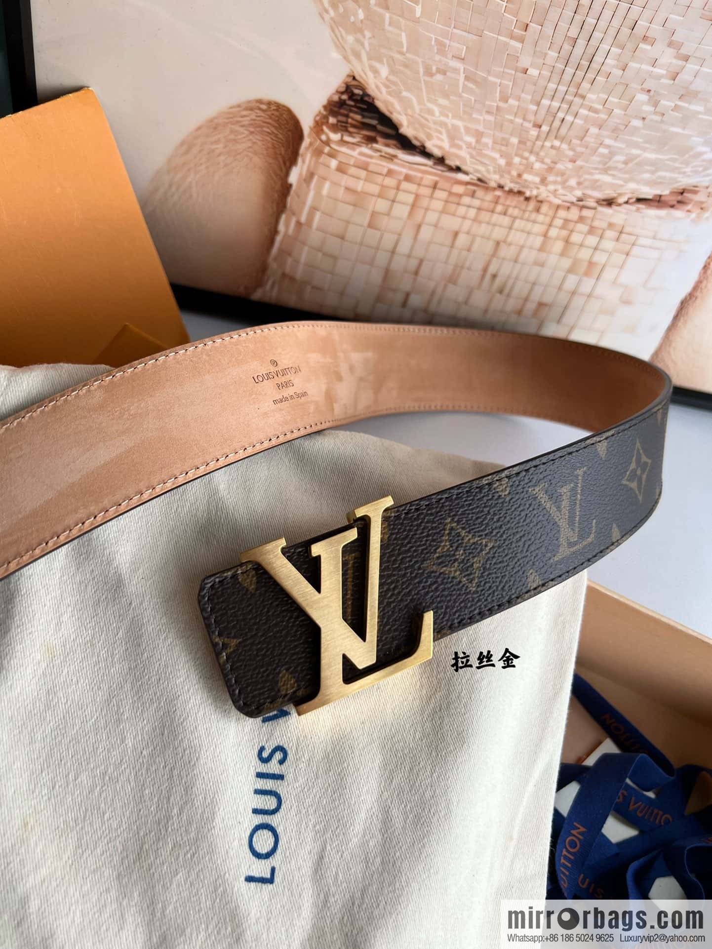 LV classic belt 40mm