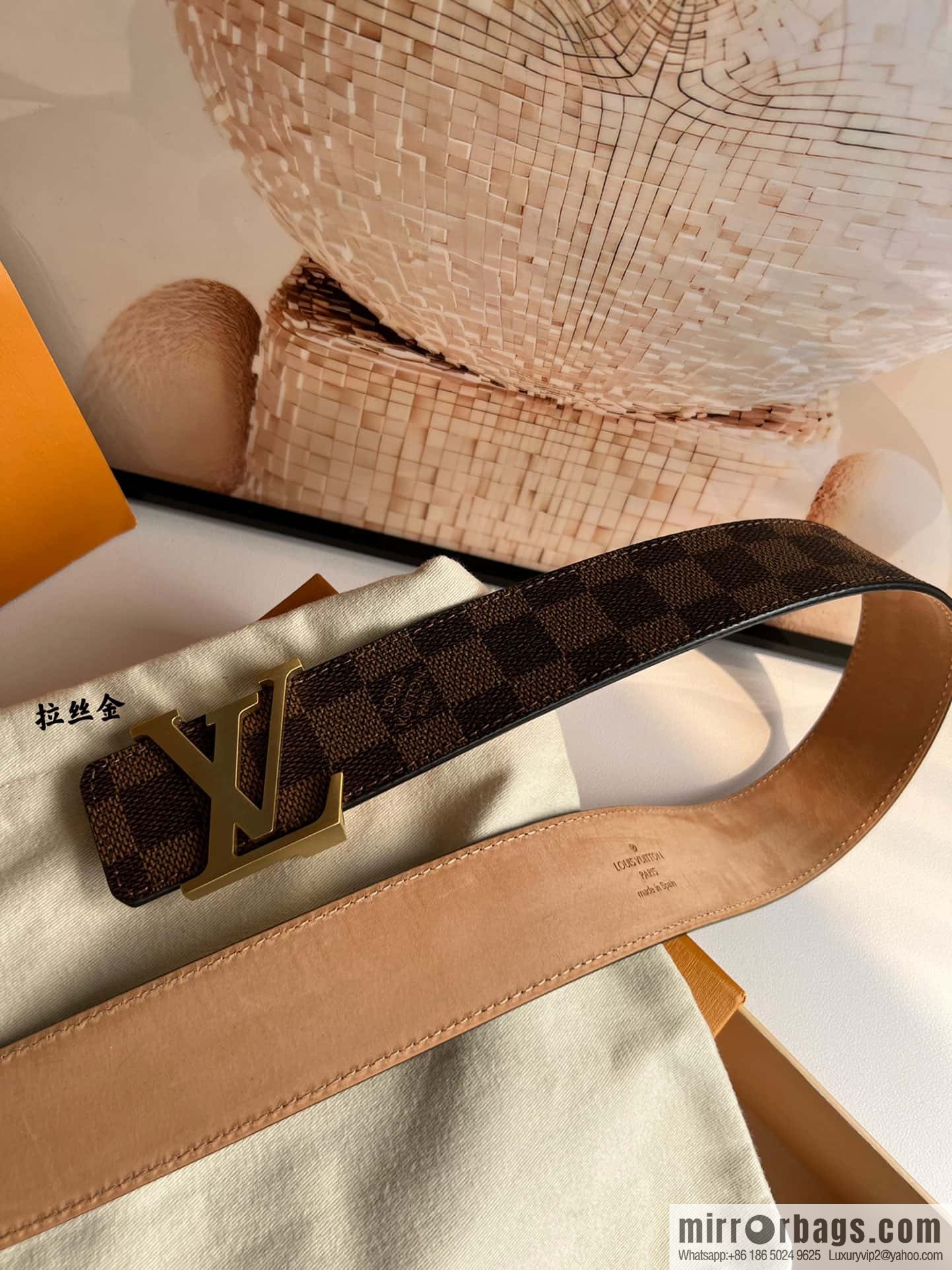 LV classic belt 40mm