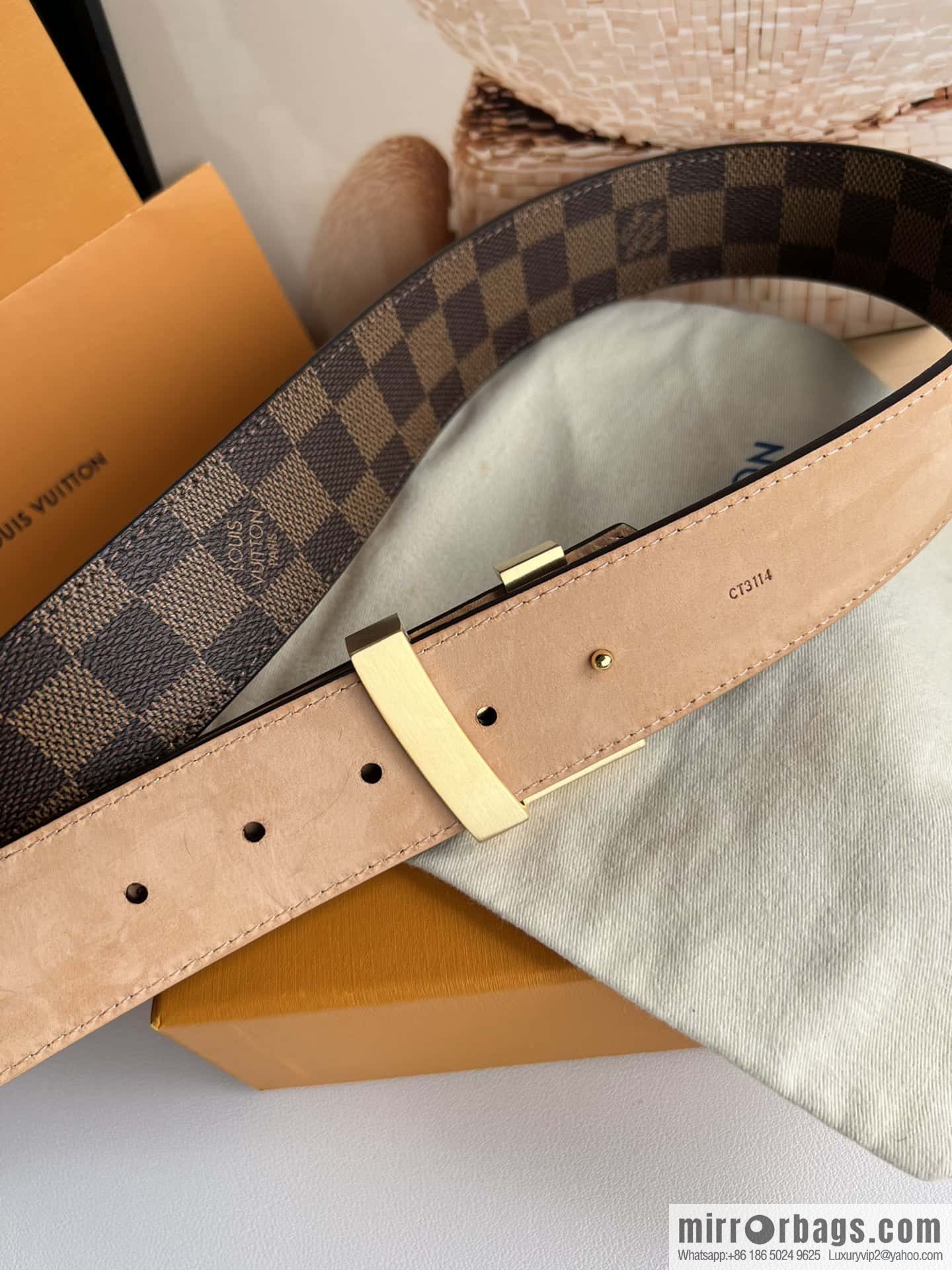 LV classic belt 40mm