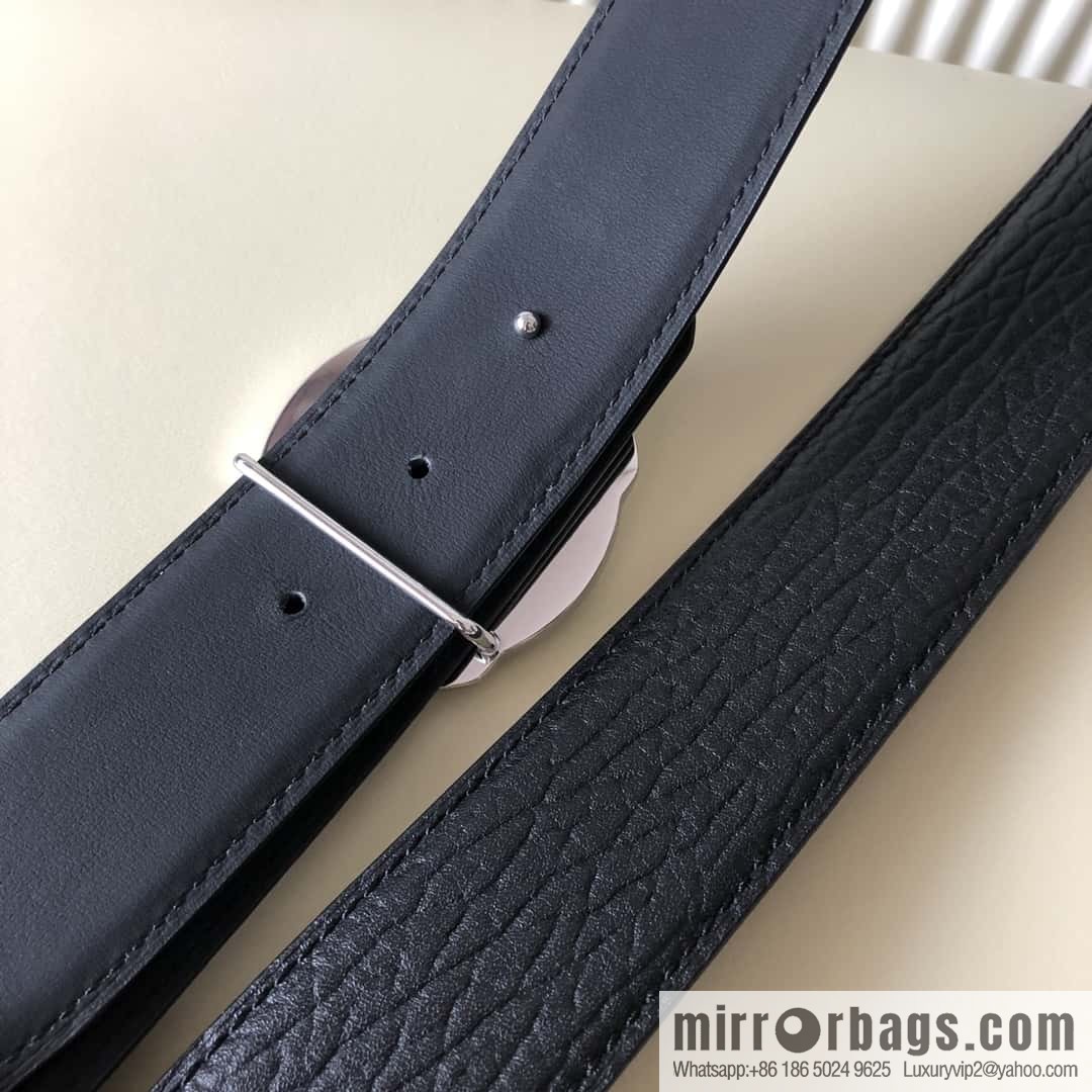 Stefano Ricci Stephen, Eagle Head Metal Buckle 3.8cm First Cowhide Belt