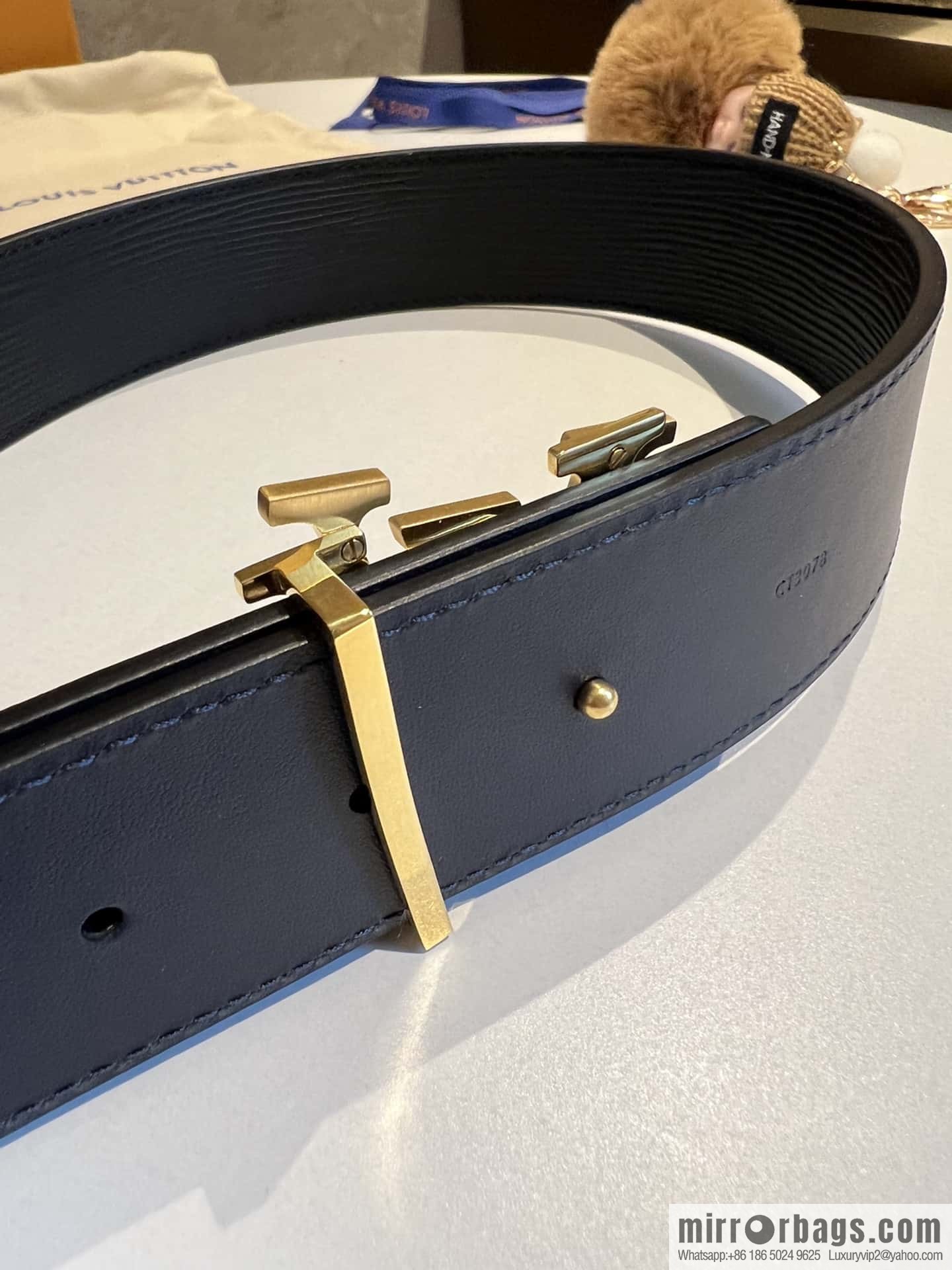 LV/Louis Vuitton LV Shake 40 mm Double Sided Belt