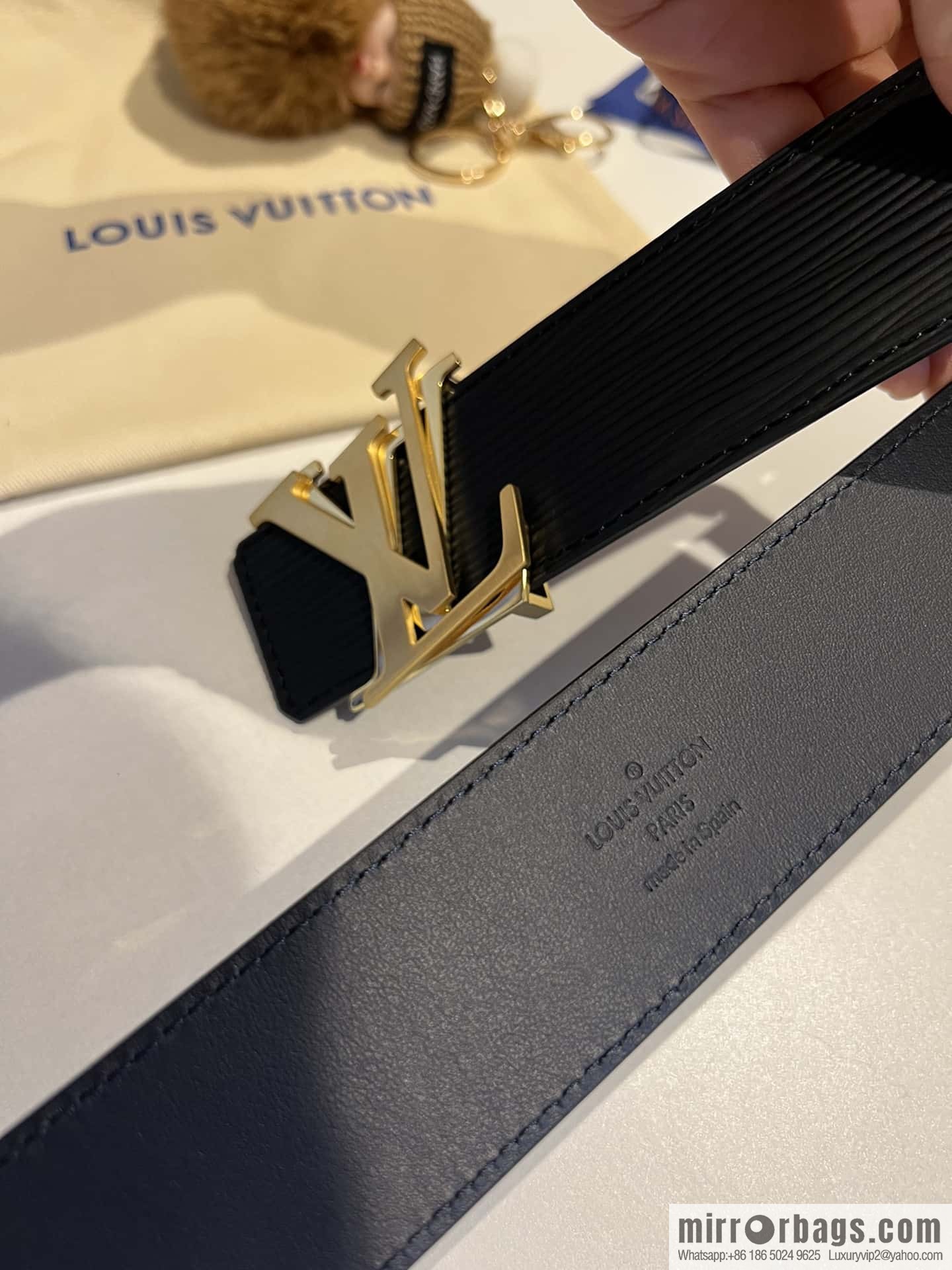 LV/Louis Vuitton LV Shake 40 mm Double Sided Belt