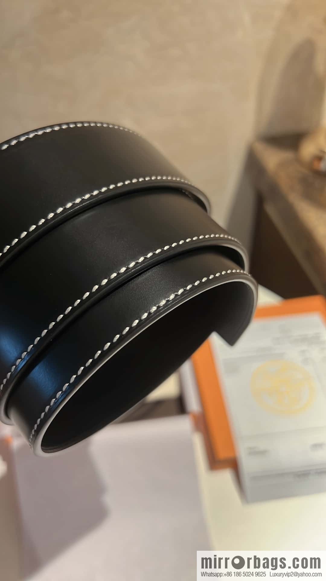 Hermes Hermes, selected imported cowhide H metal buckle 3.8cm belt