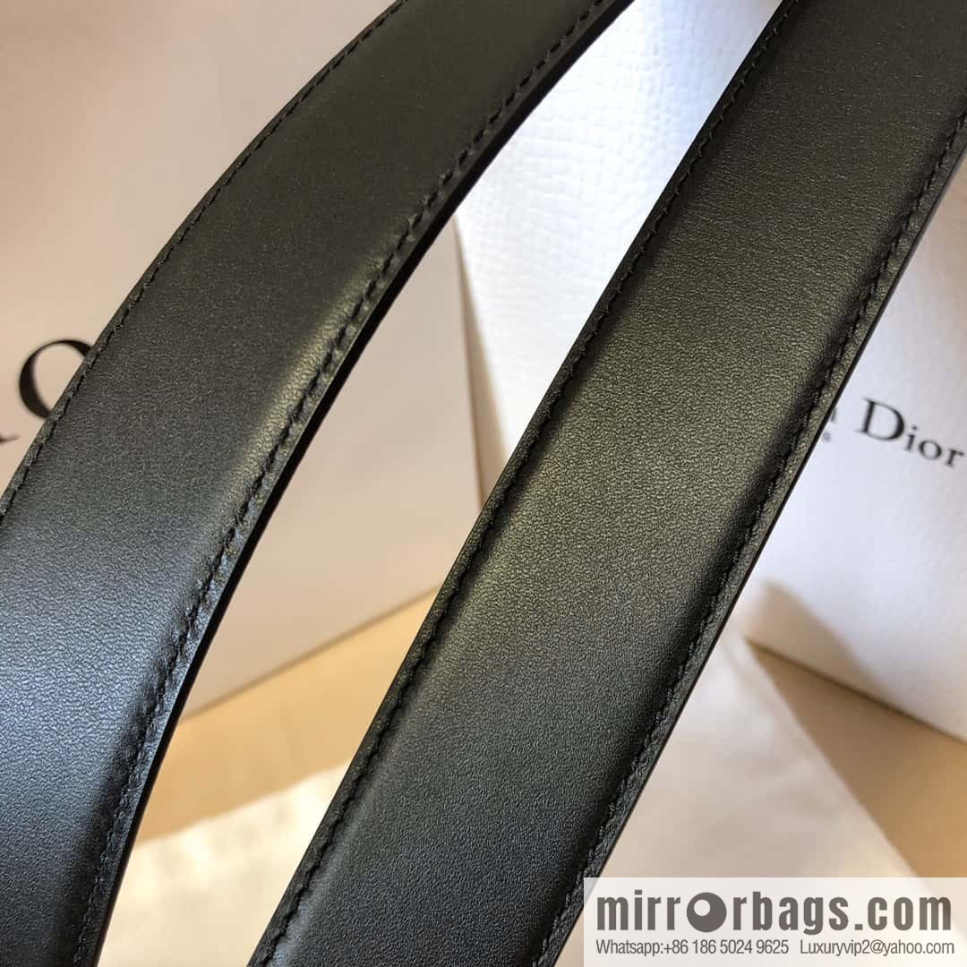 Dior CD clip buckle, first layer cowhide belt 3.5CM