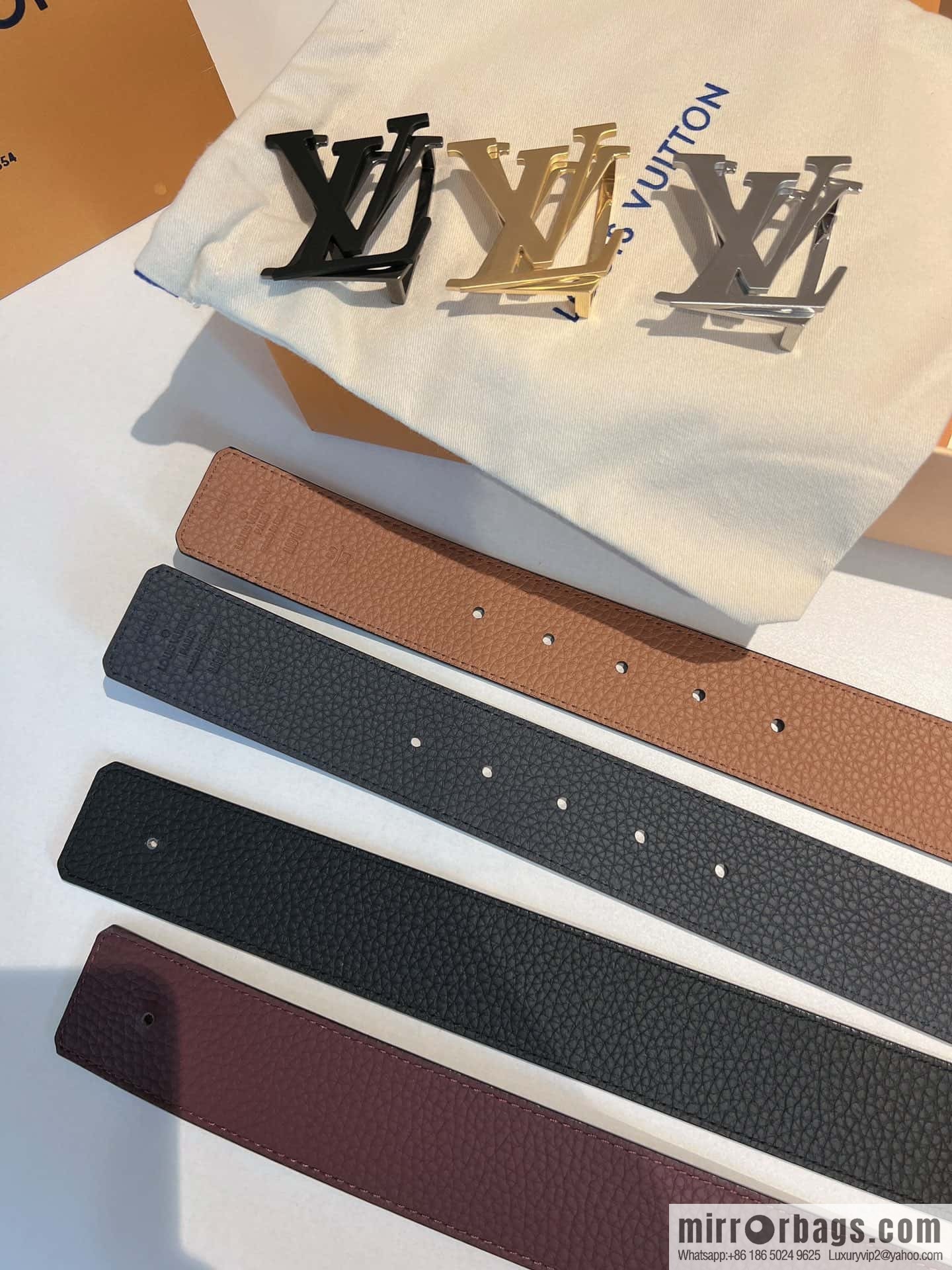 LV/Louis Vuitton LV Shake 40 mm Double Sided Belt