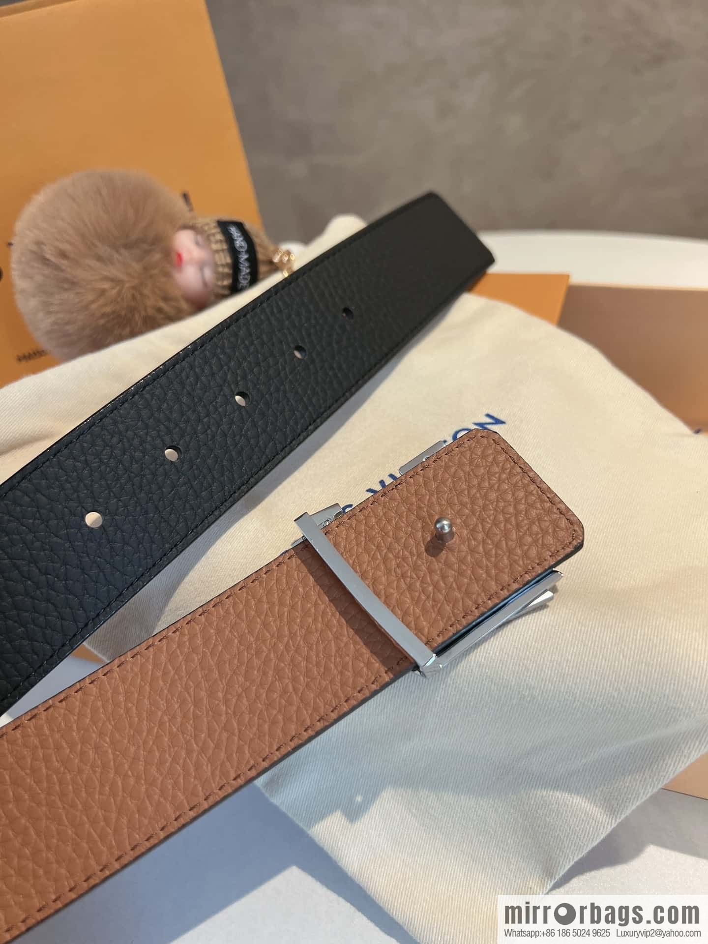 LV/Louis Vuitton LV Shake 40 mm Double Sided Belt