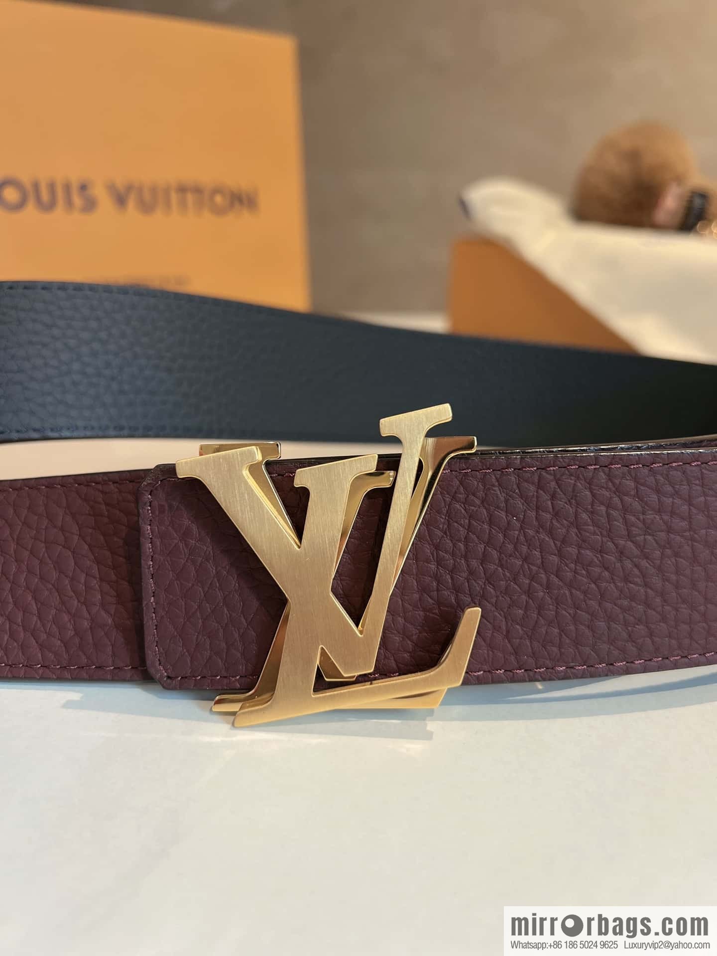 LV/Louis Vuitton LV Shake 40 mm Double Sided Belt