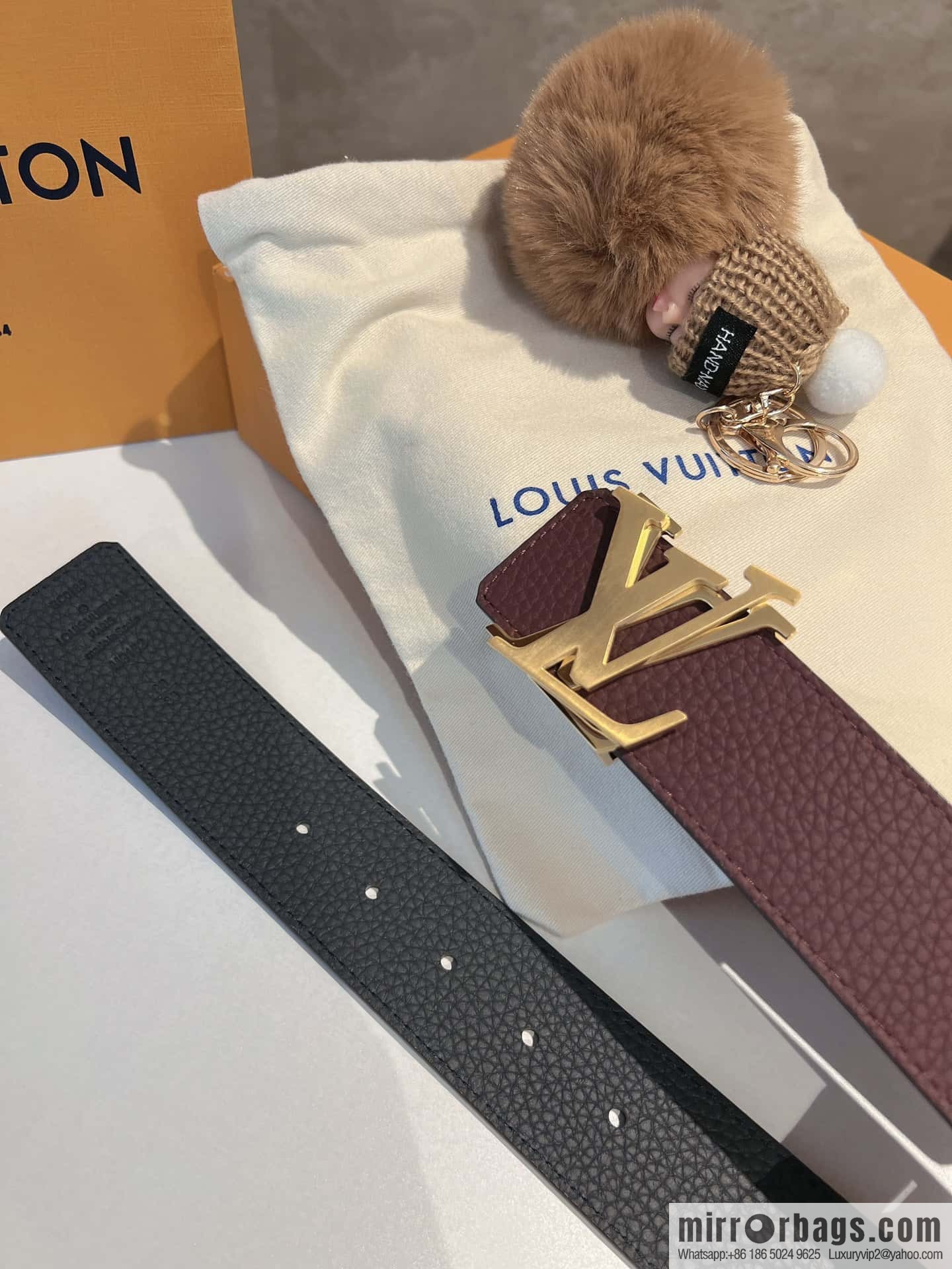 LV/Louis Vuitton LV Shake 40 mm Double Sided Belt
