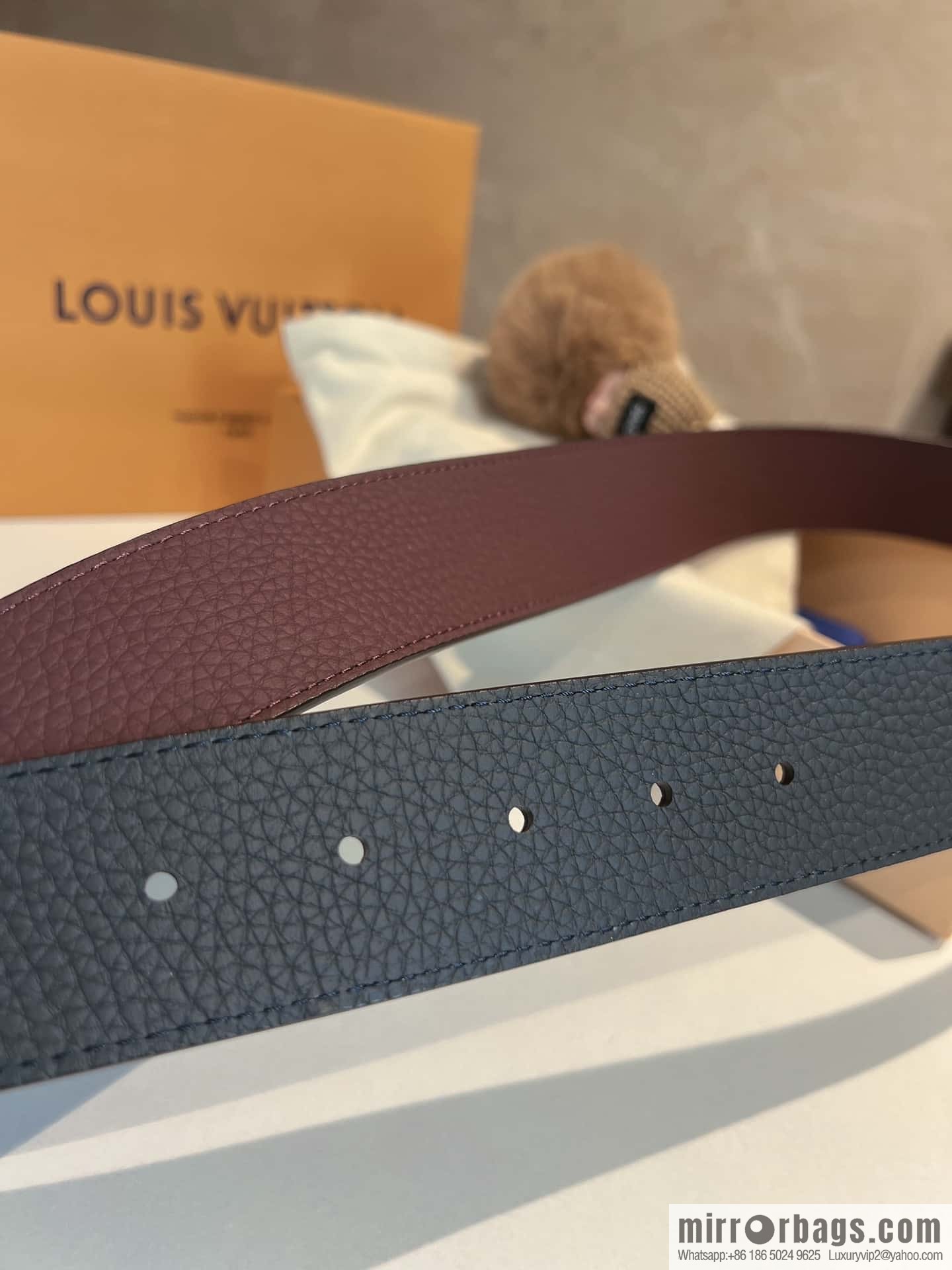 LV/Louis Vuitton LV Shake 40 mm Double Sided Belt