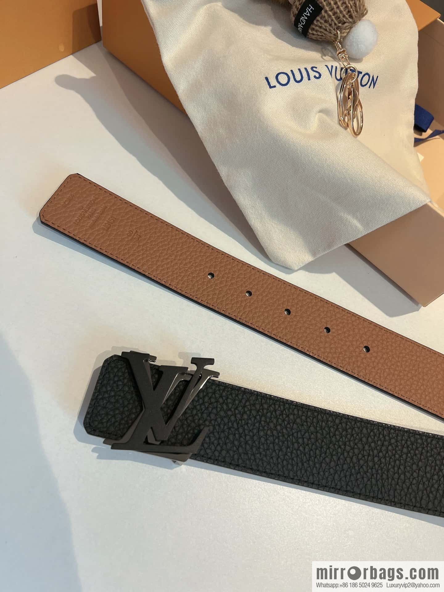 LV/Louis Vuitton LV Shake 40 mm Double Sided Belt