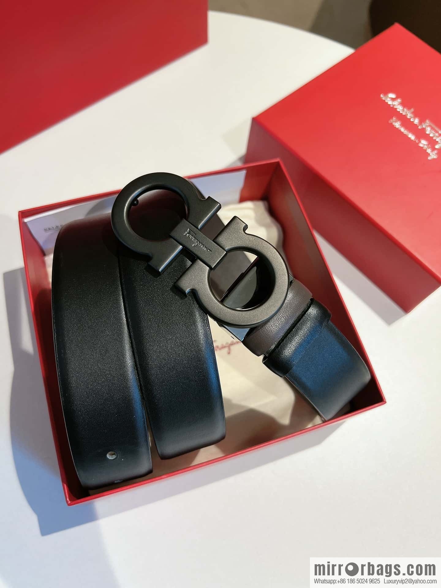 Ferragamo 2022 latest style business elite men's 3.5cm belt