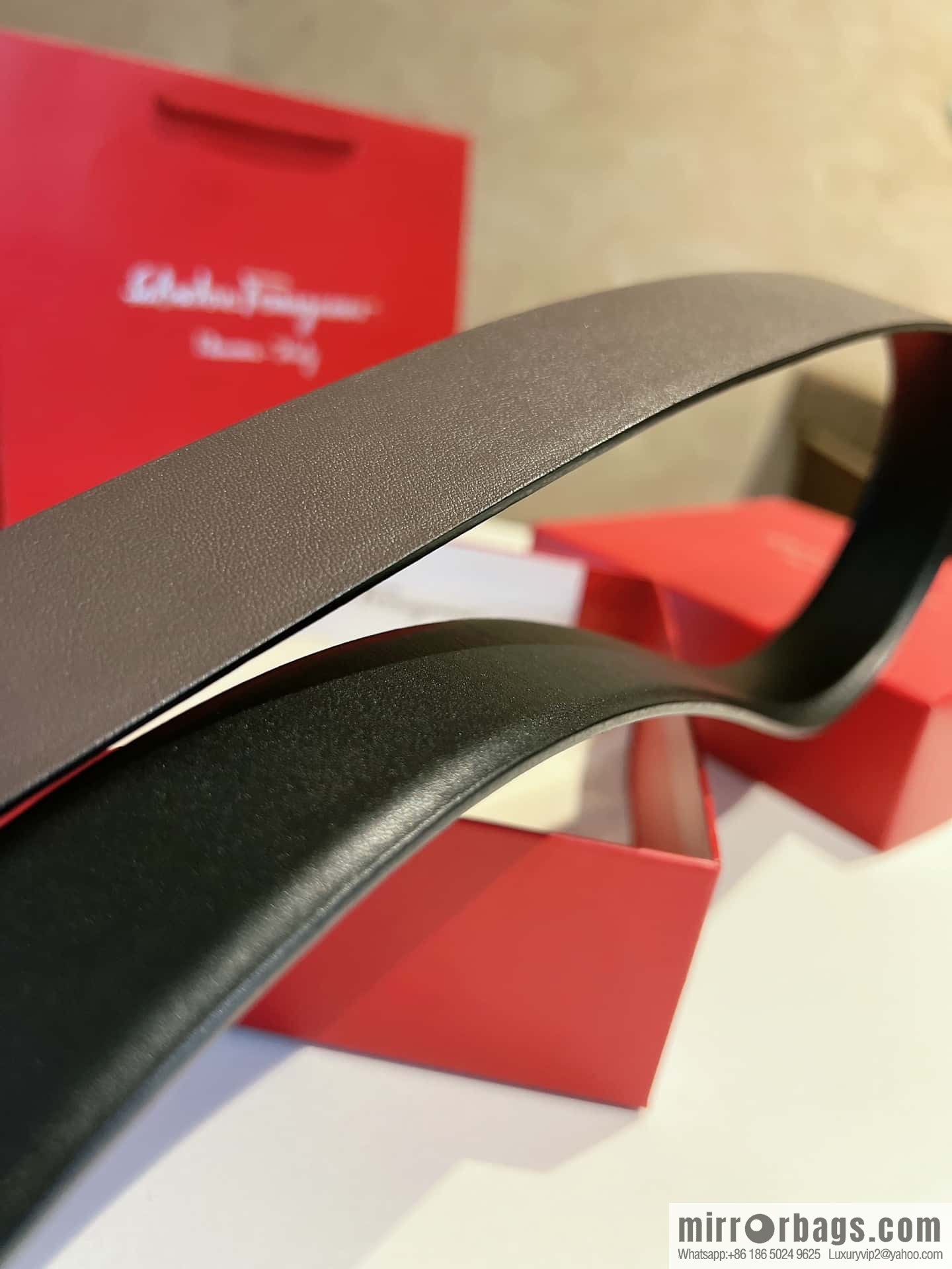 Ferragamo 2022 latest style business elite men's 3.5cm belt