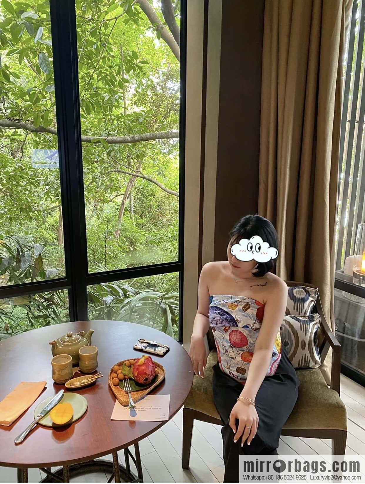 LV Up and Away Silk Scarf