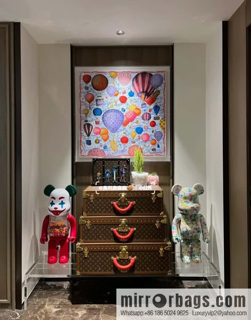 LV Up and Away Silk Scarf