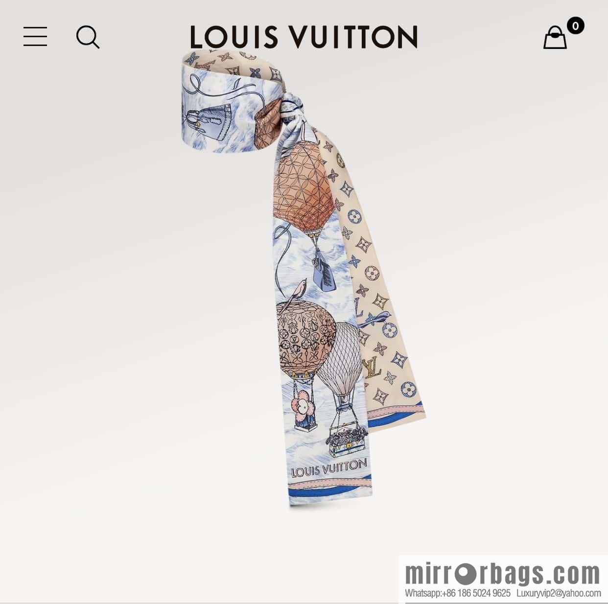 LV UP AND AWAY headband
