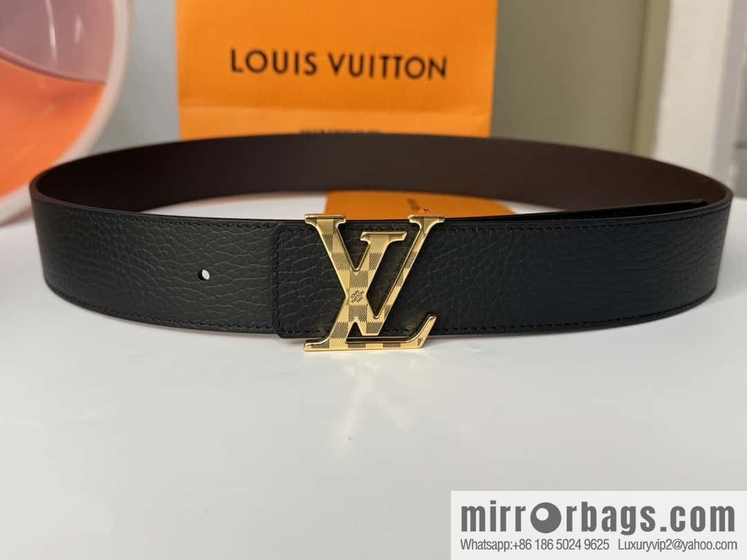 LV DamierLV Double Sided Belt 4.0mm m0458