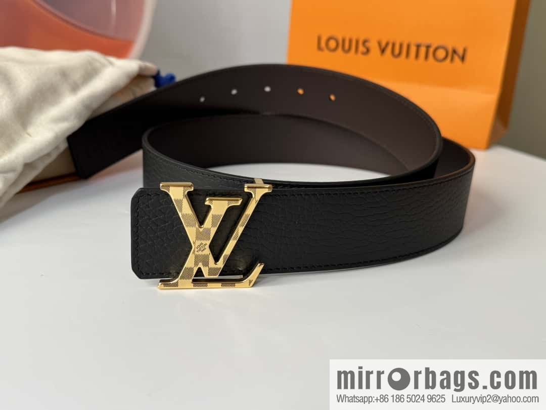 LV DamierLV Double Sided Belt 4.0mm m0458
