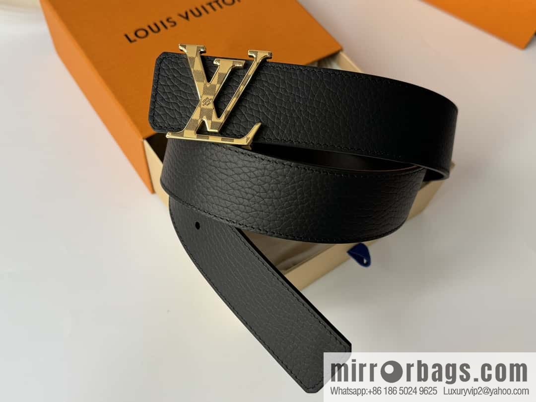 LV DamierLV Double Sided Belt 4.0mm m0458