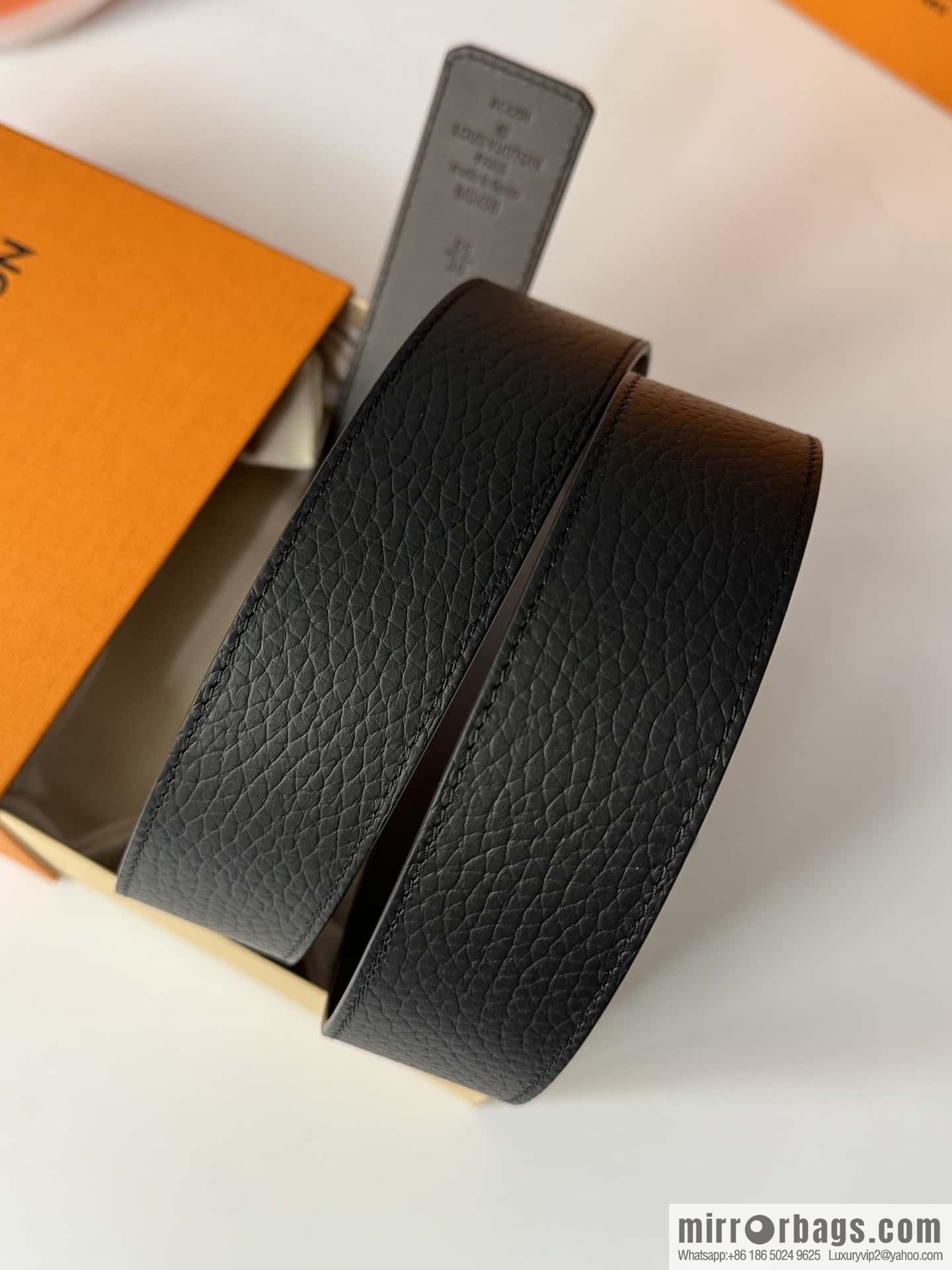 LV DamierLV Double Sided Belt 4.0mm m0458