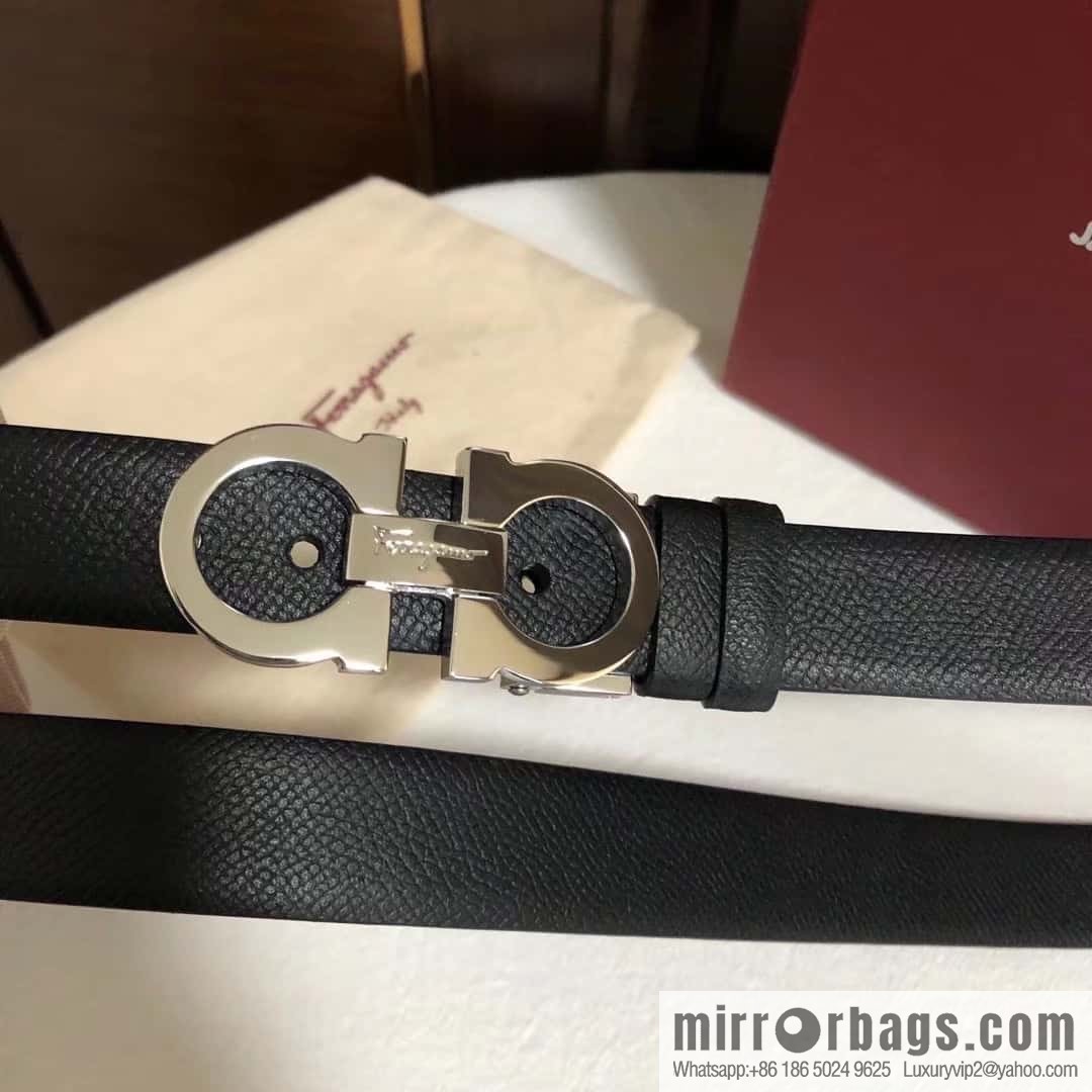 Ferragamo Ferragamo, women's 2.5cm horseshoe buckle belt