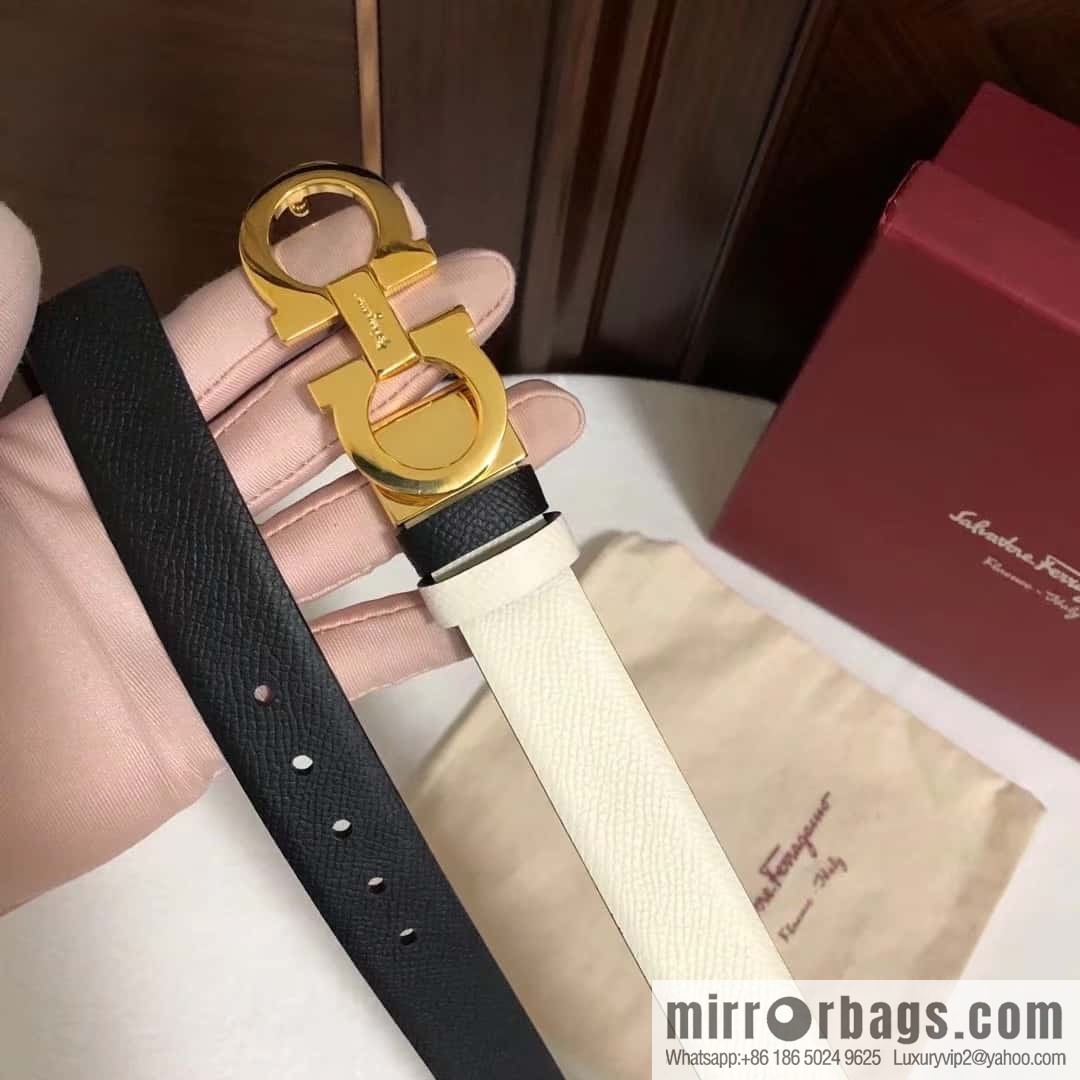 Ferragamo Ferragamo, women's 2.5cm horseshoe buckle belt