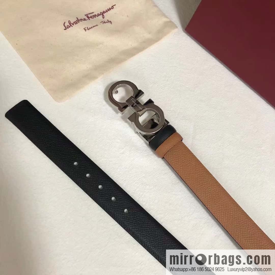 Ferragamo Ferragamo, women's 2.5cm horseshoe buckle belt