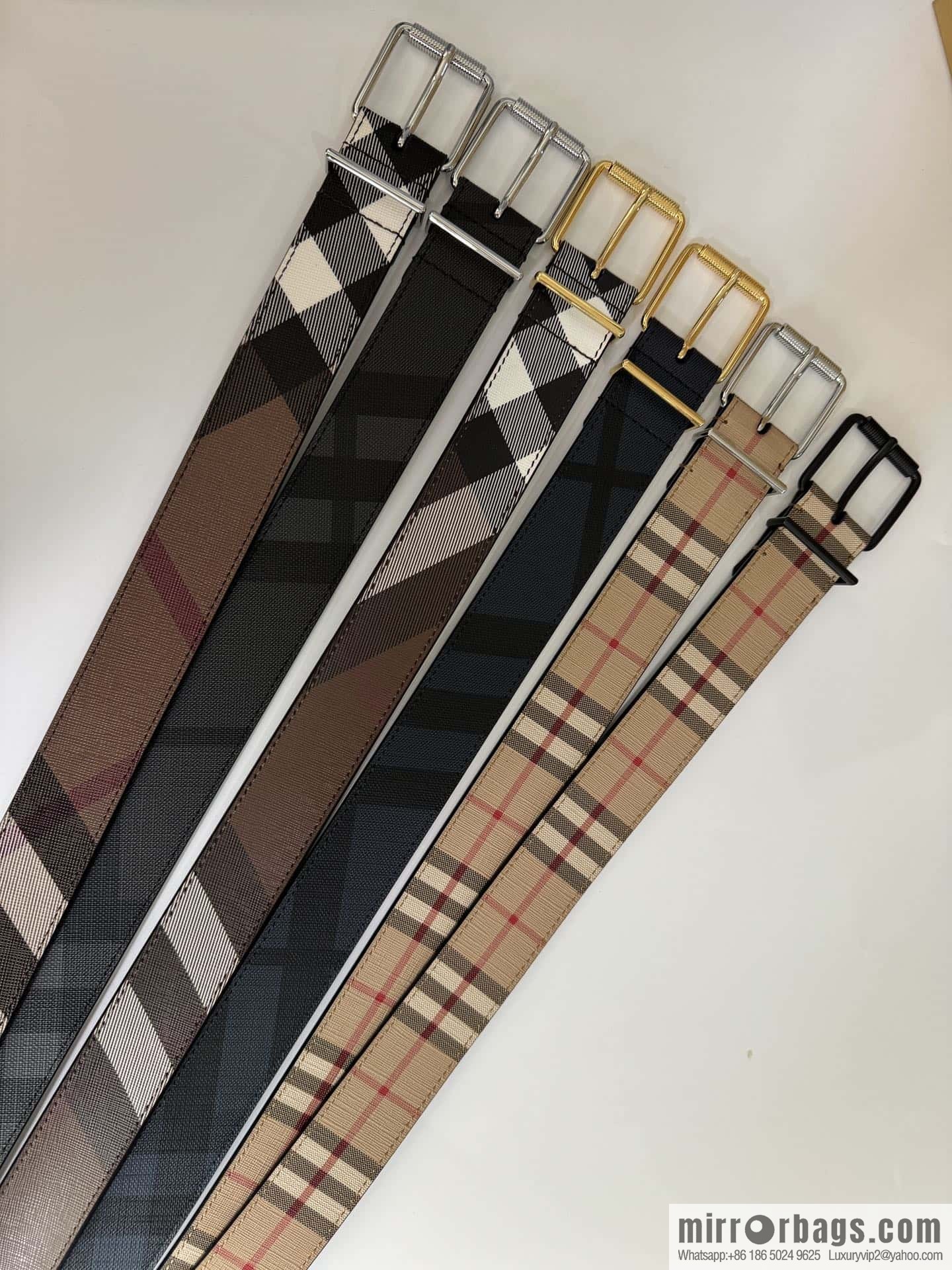 Burberry, British design belt 3.5CM