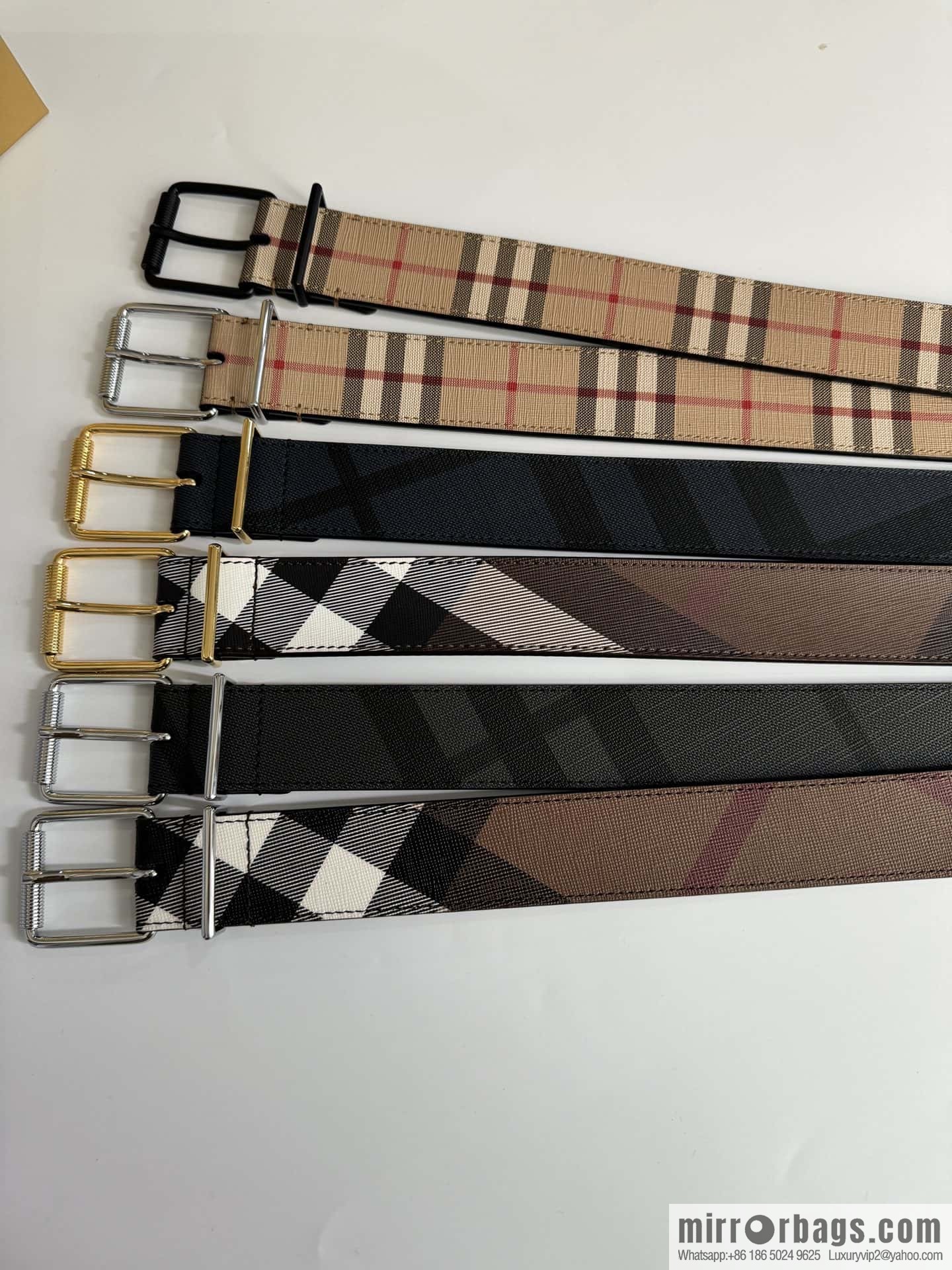 Burberry, British design belt 3.5CM