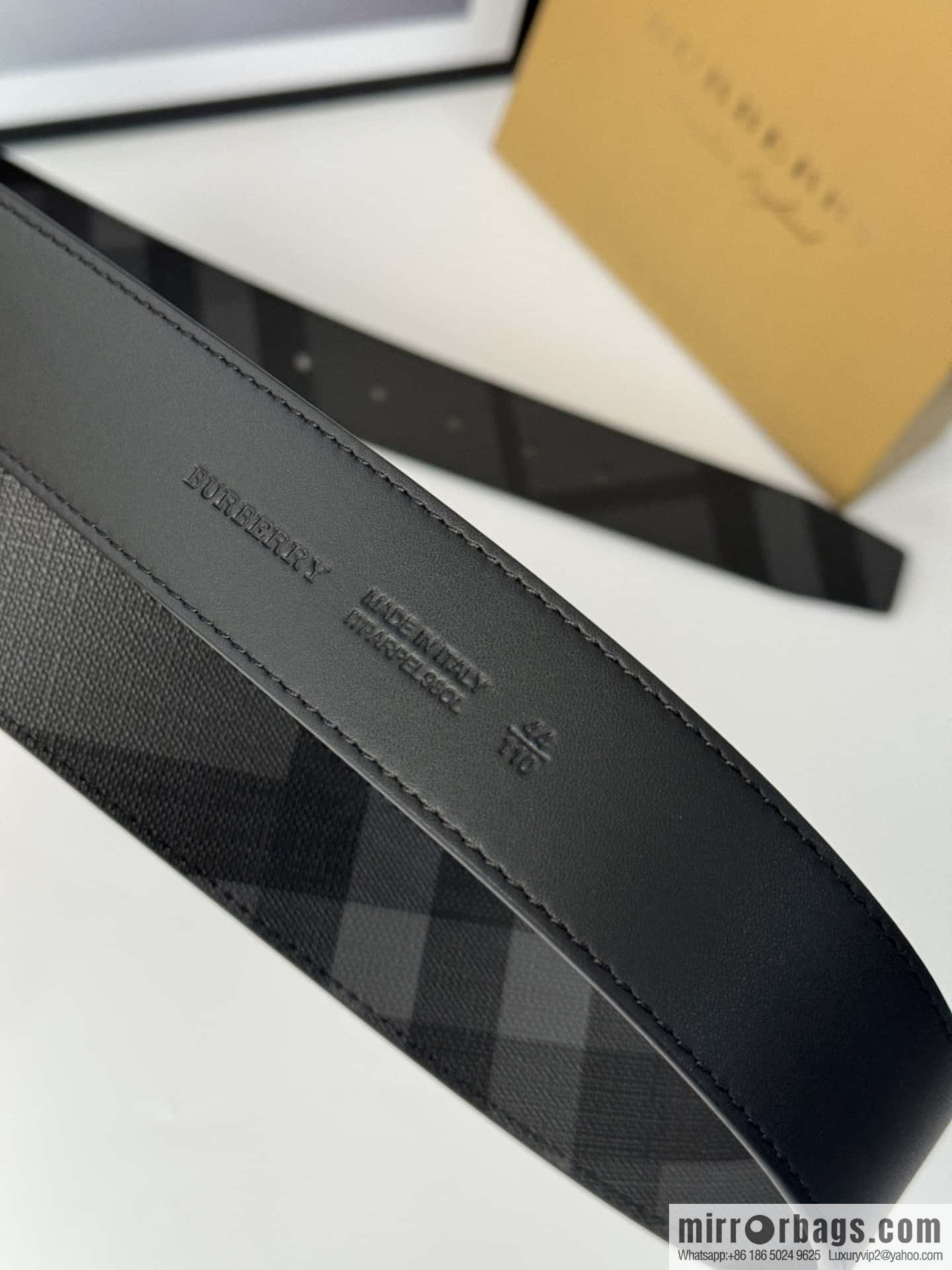 Burberry, British design belt 3.5CM