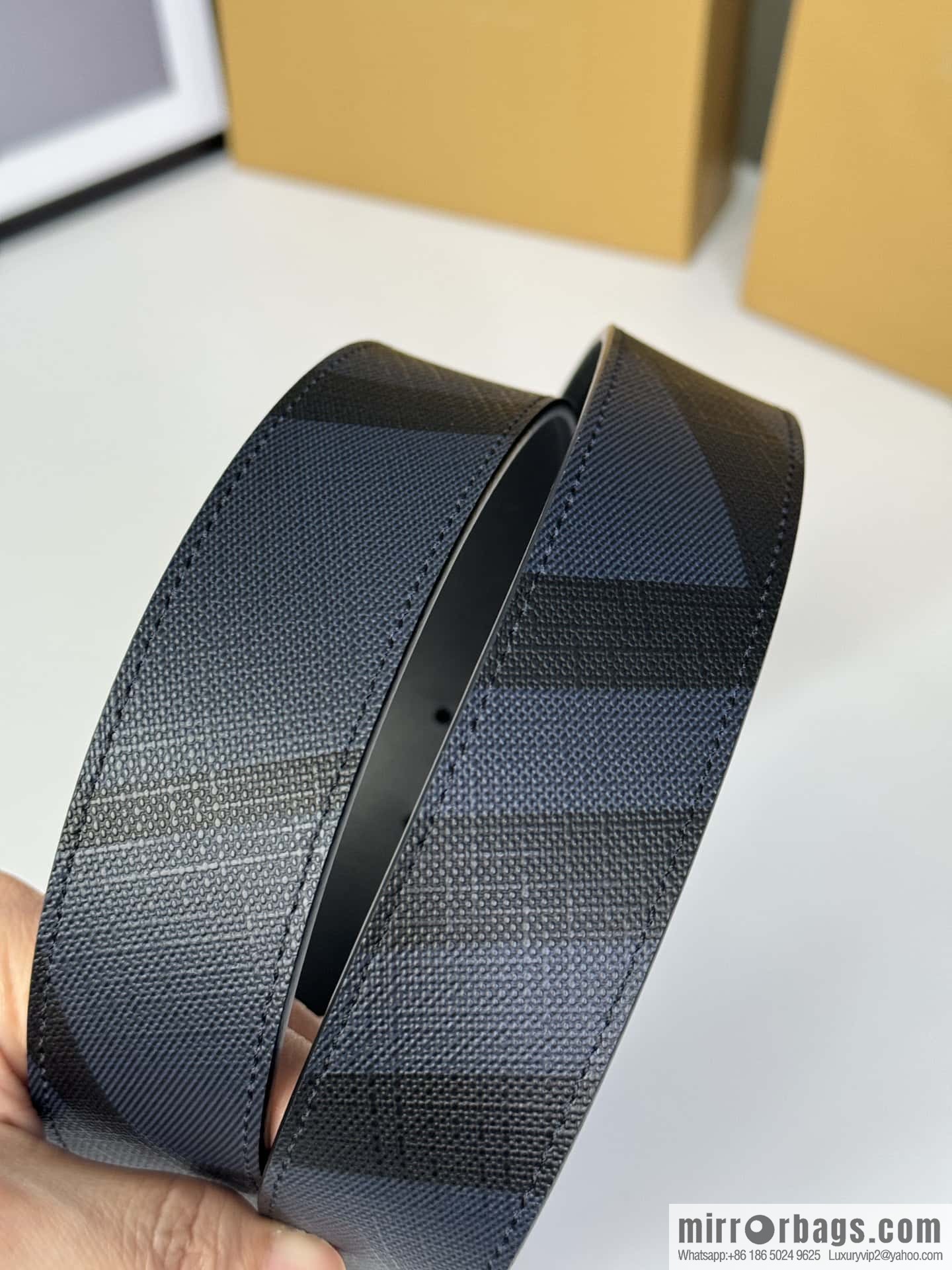 Burberry, British design belt 3.5CM