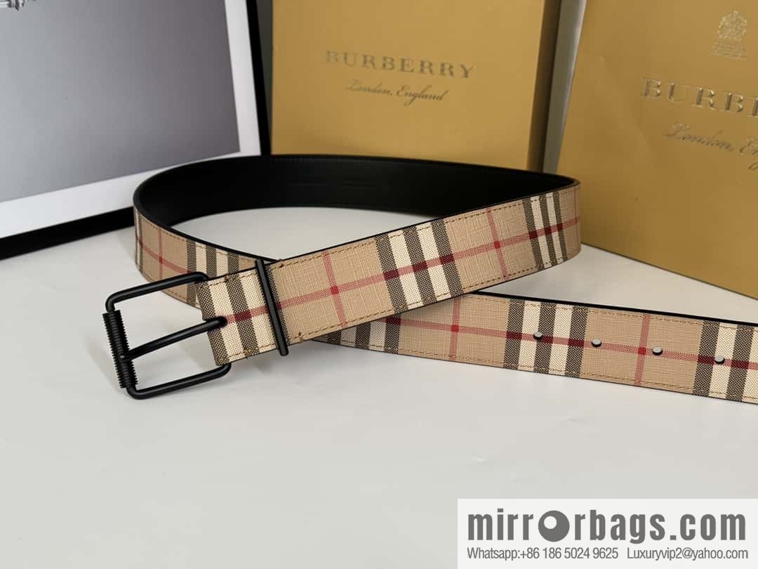 Burberry, British design belt 3.5CM