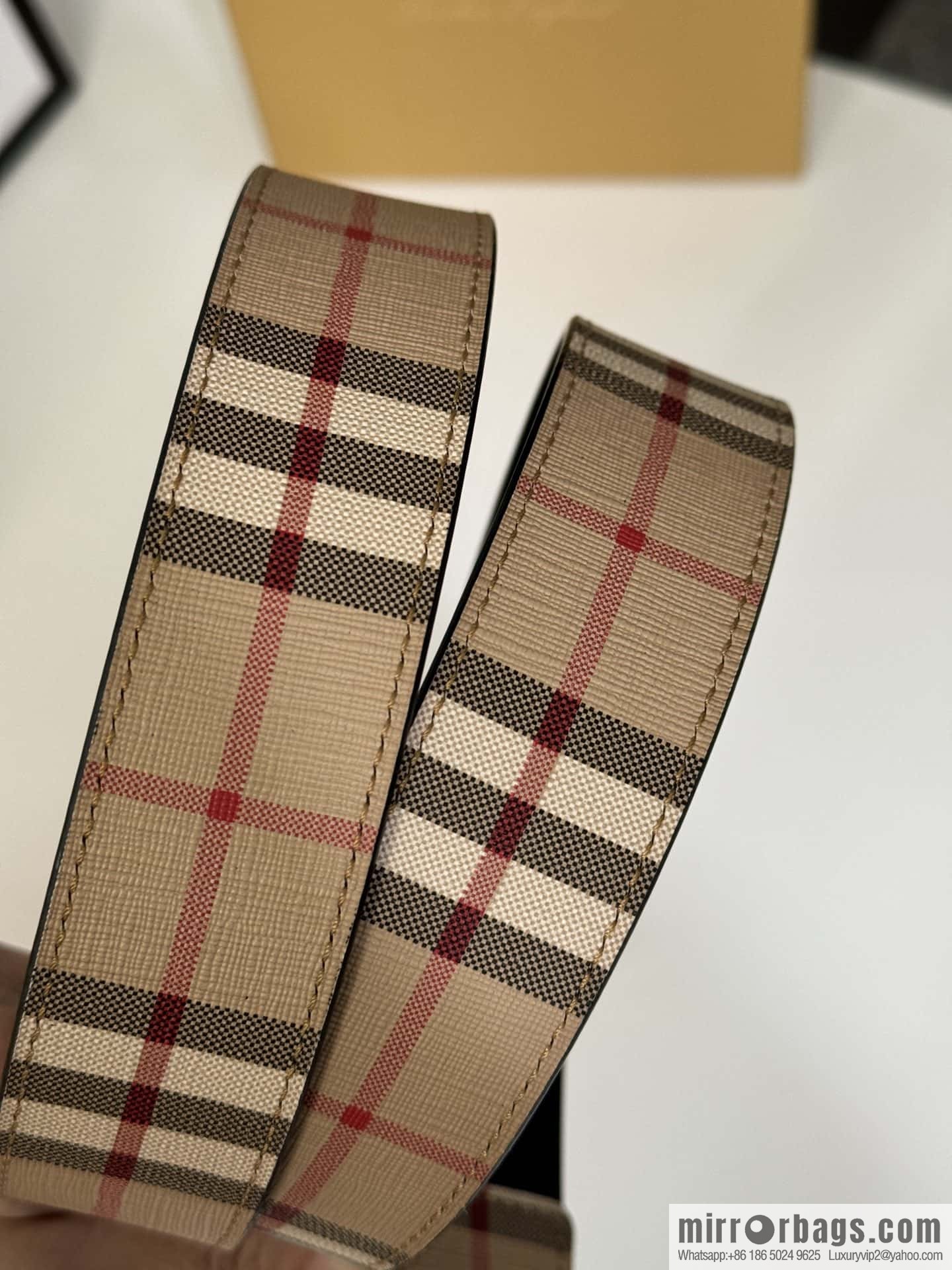 Burberry, British design belt 3.5CM