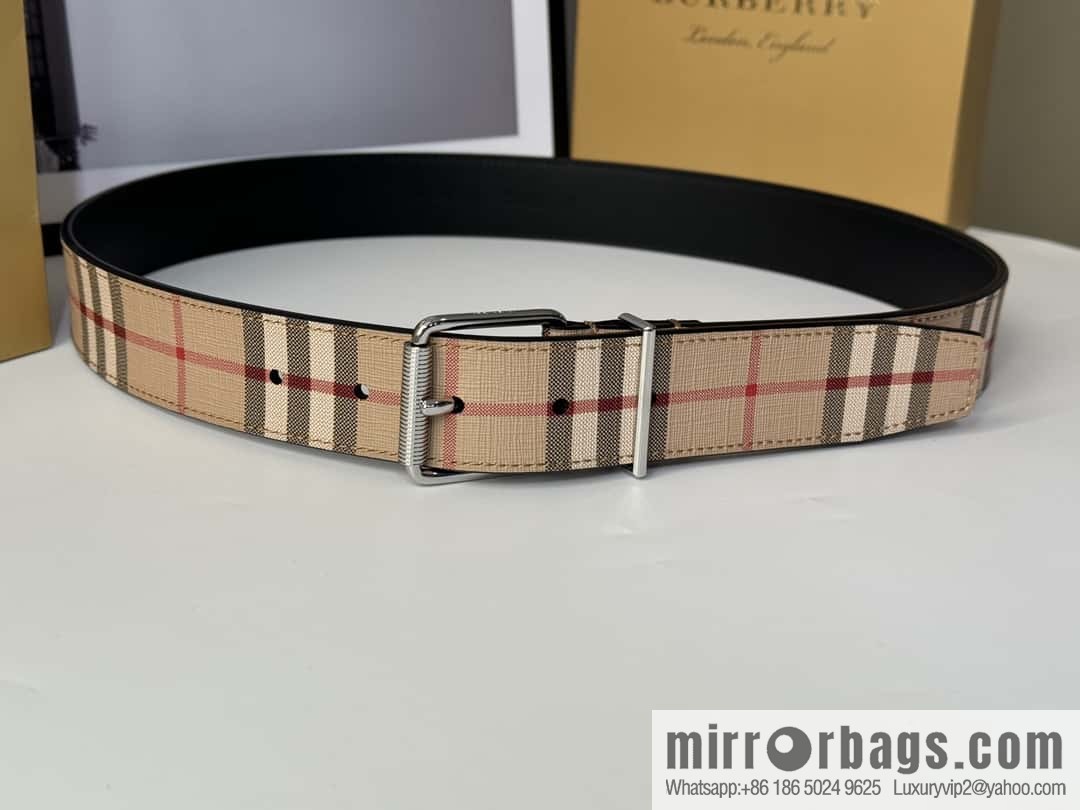 Burberry, British design belt 3.5CM