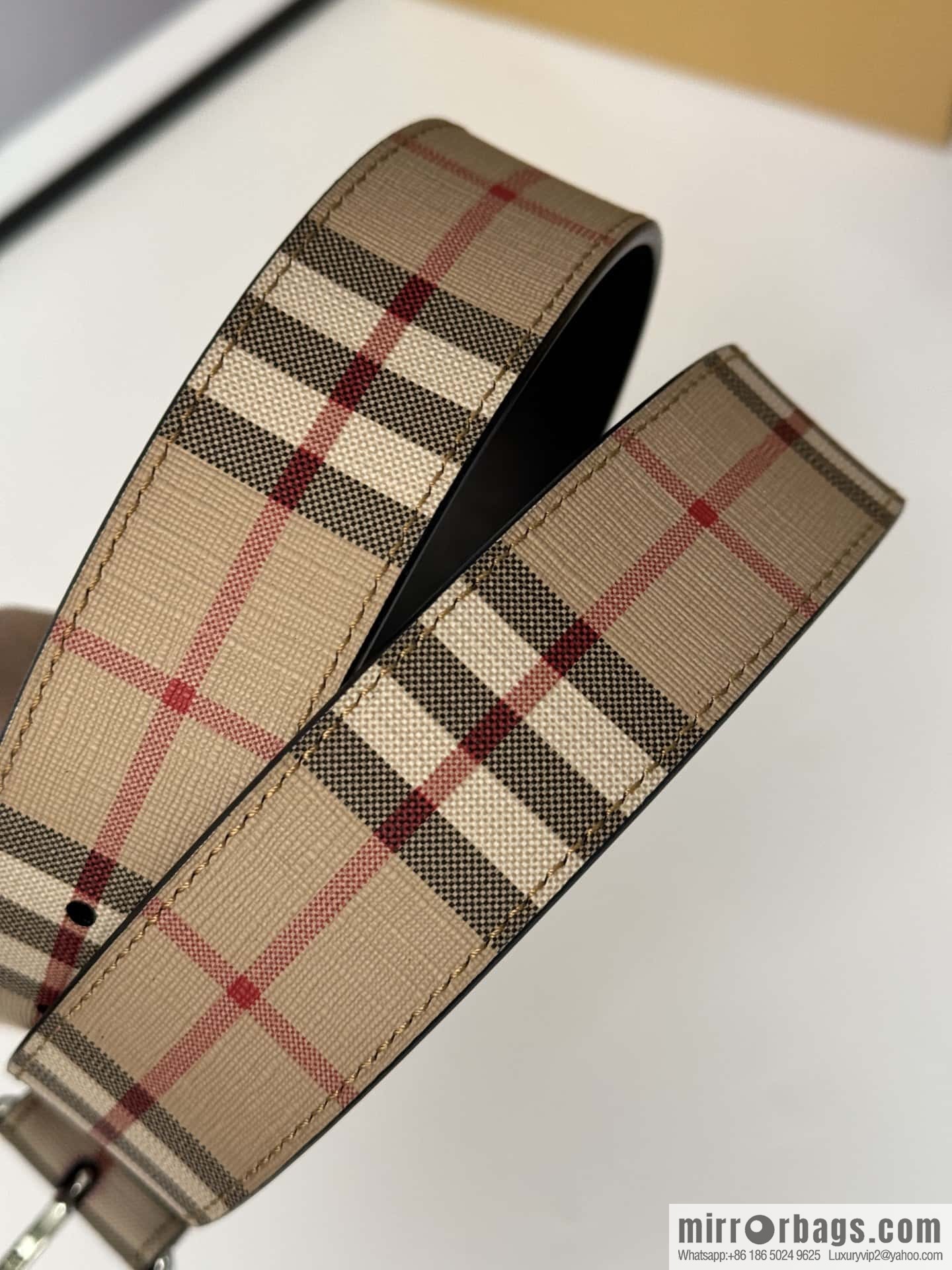 Burberry, British design belt 3.5CM