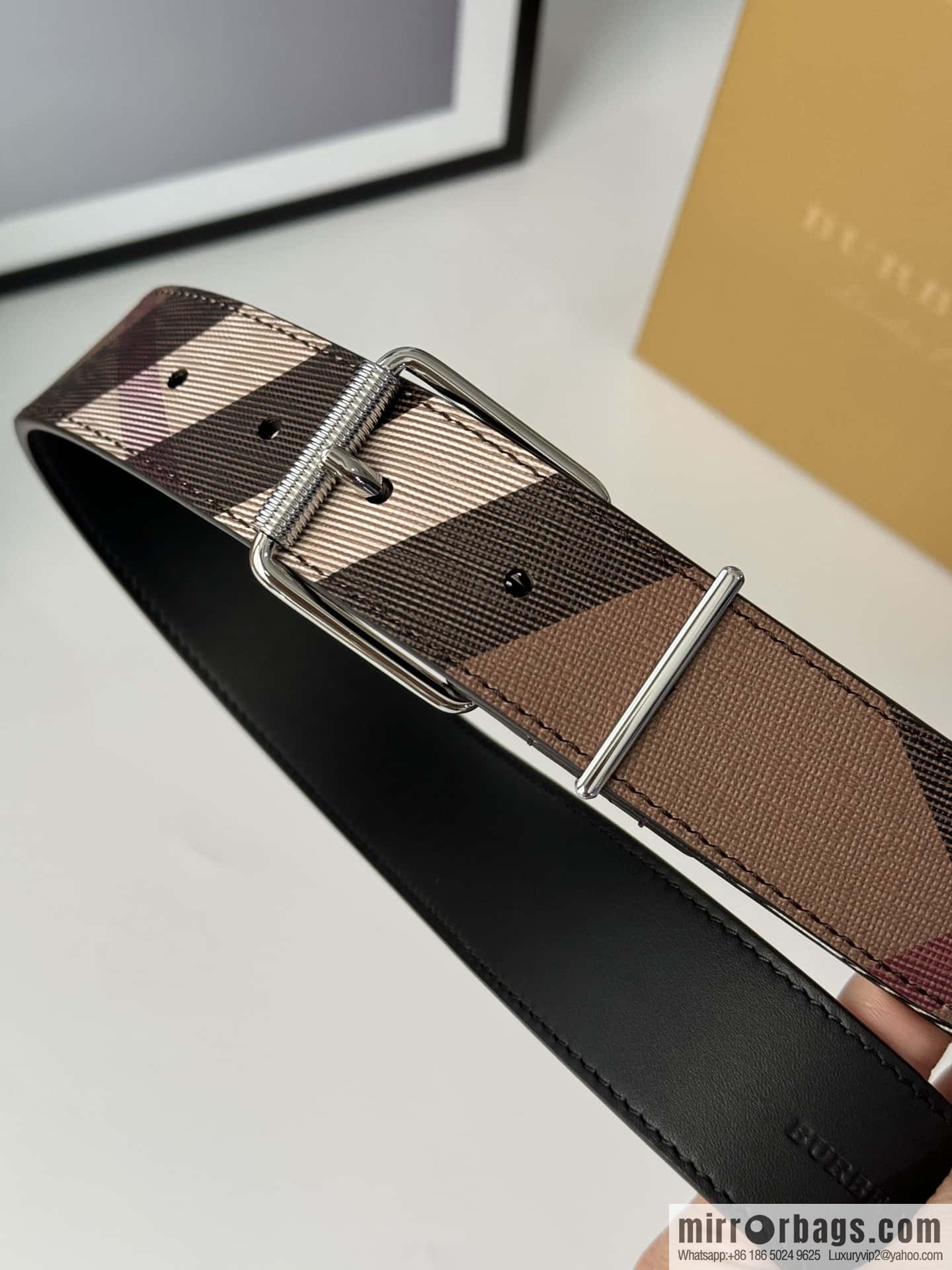 Burberry, British design belt 3.5CM