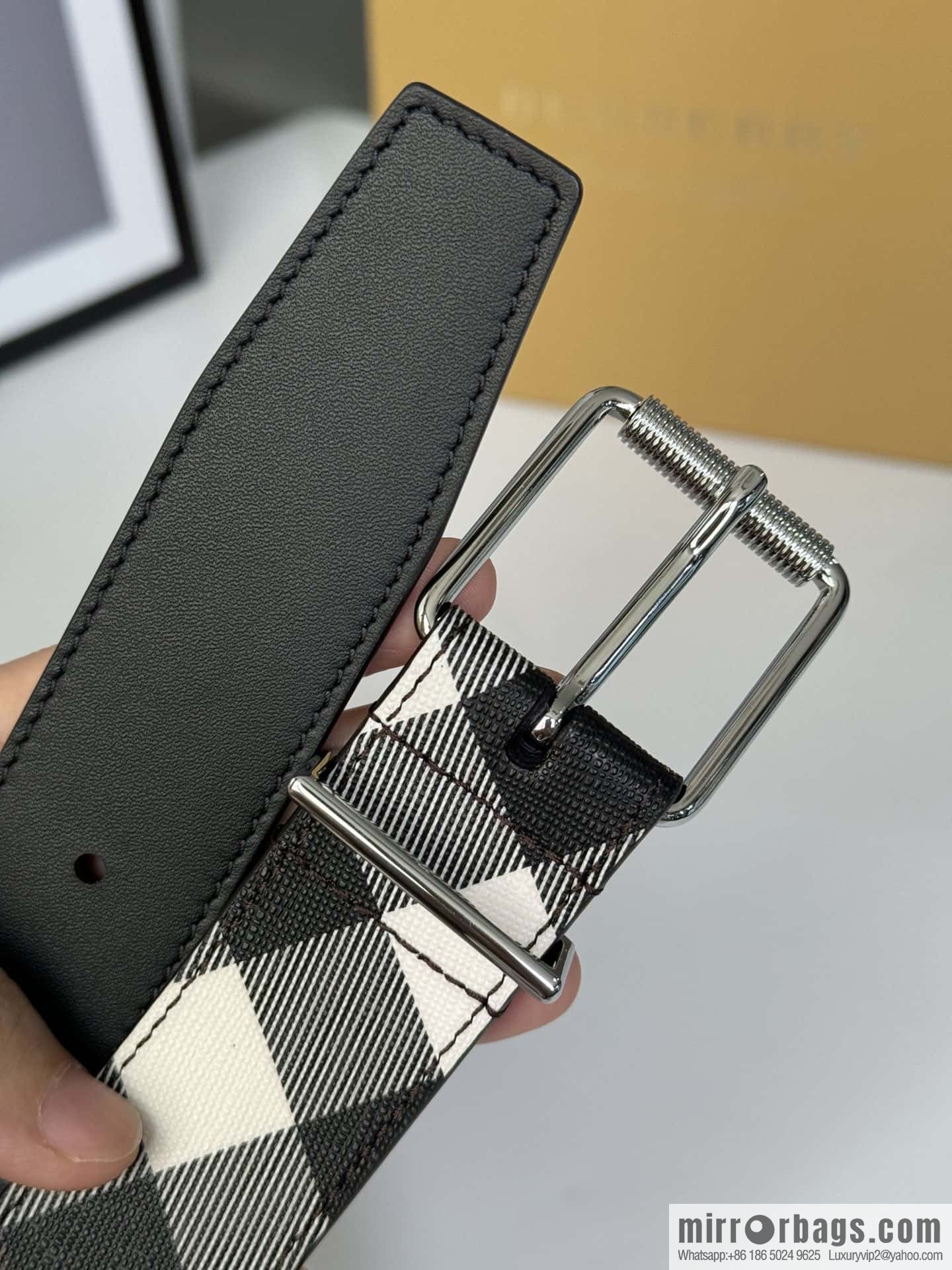 Burberry, British design belt 3.5CM