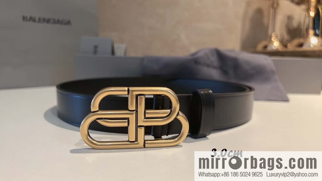 Balenciaga Balenciaga 3.0cm Lock BB Belt