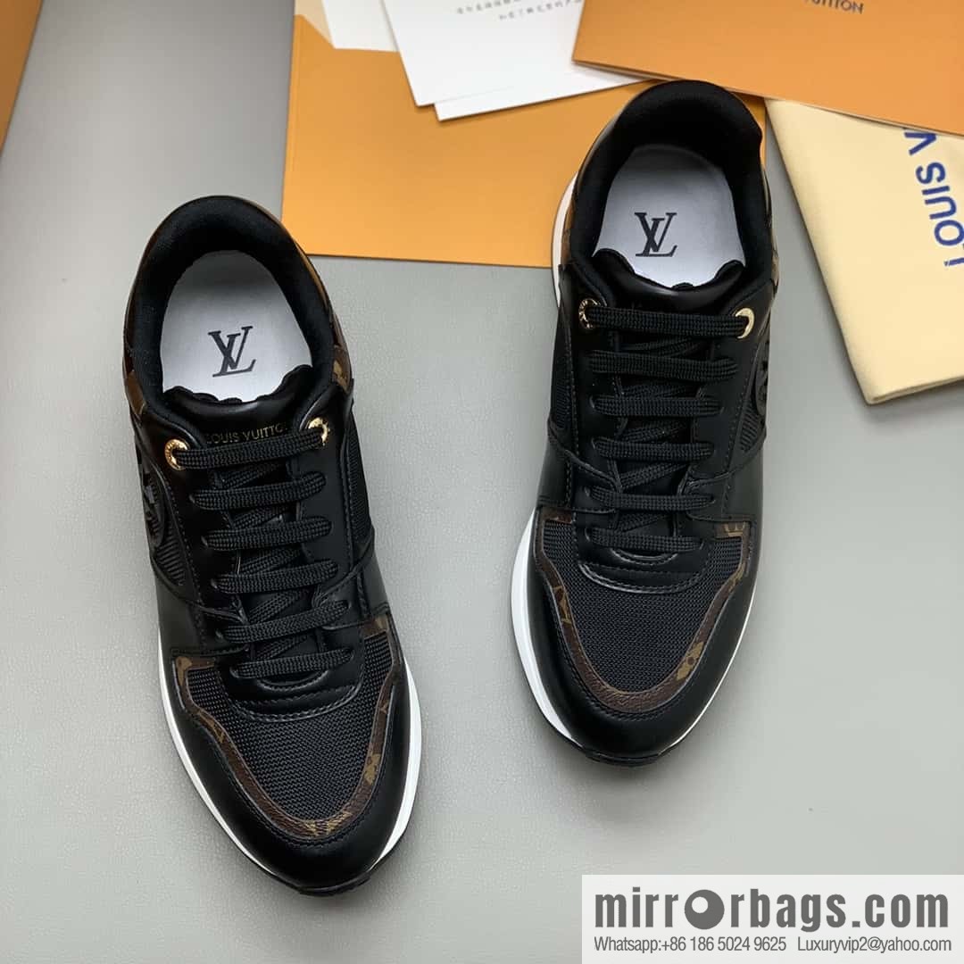 LV 🆕 couple Run Away series sports and leisure shoes