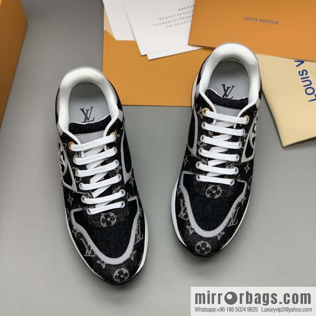 LV 🆕 couple Run Away series sports and leisure shoes