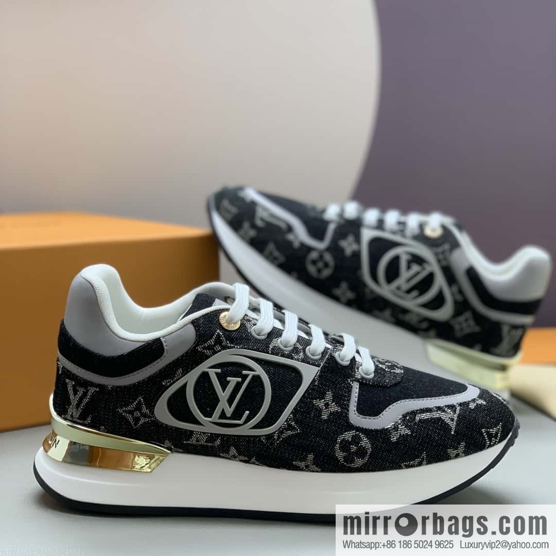 LV 🆕 couple Run Away series sports and leisure shoes