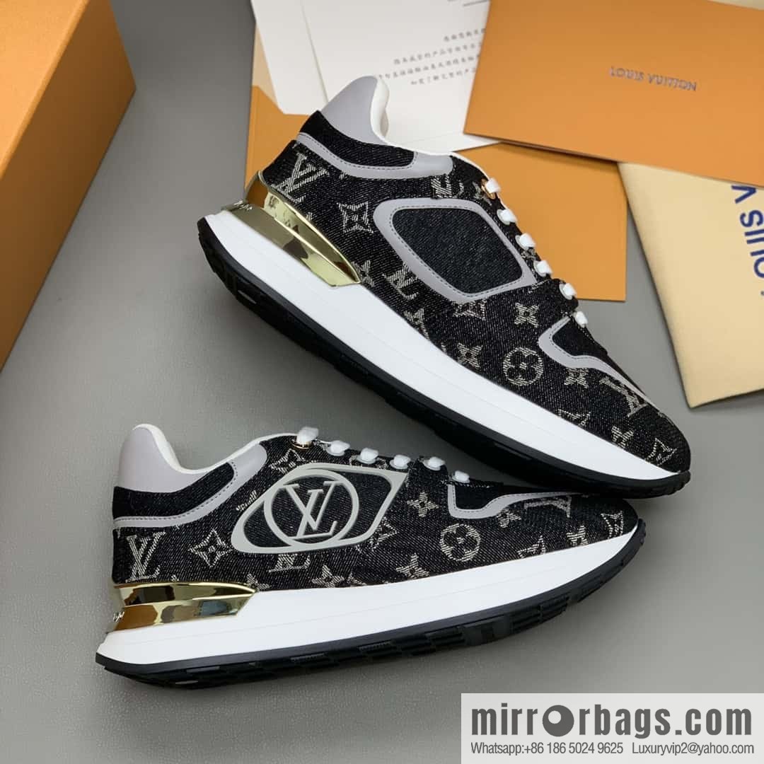 LV 🆕 couple Run Away series sports and leisure shoes