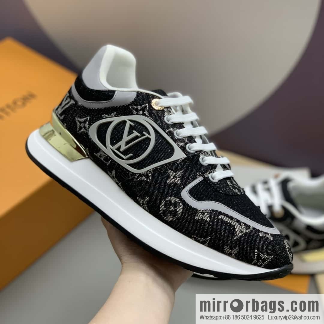 LV 🆕 couple Run Away series sports and leisure shoes