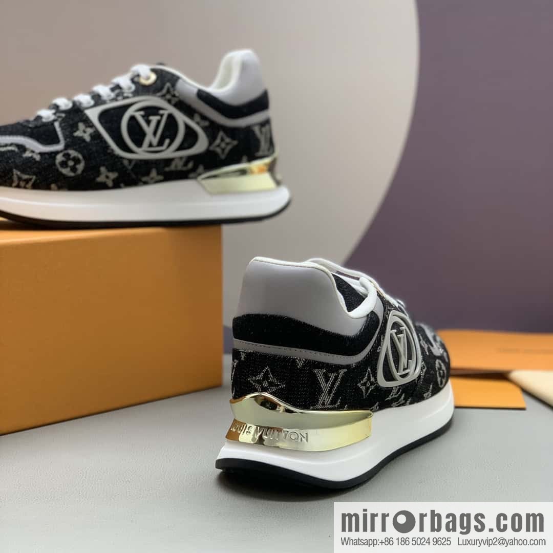 LV 🆕 couple Run Away series sports and leisure shoes