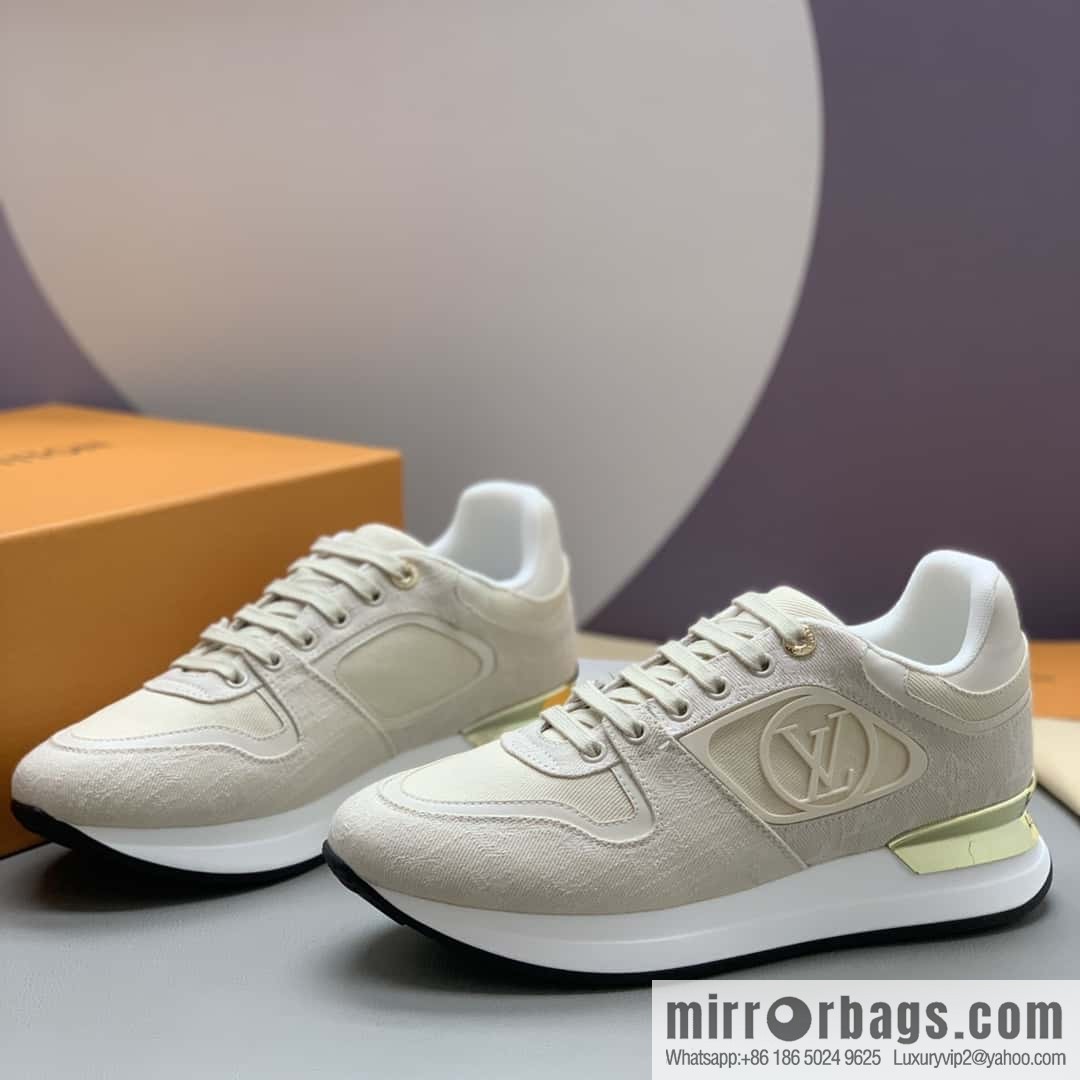 LV 🆕 couple Run Away series sports and leisure shoes