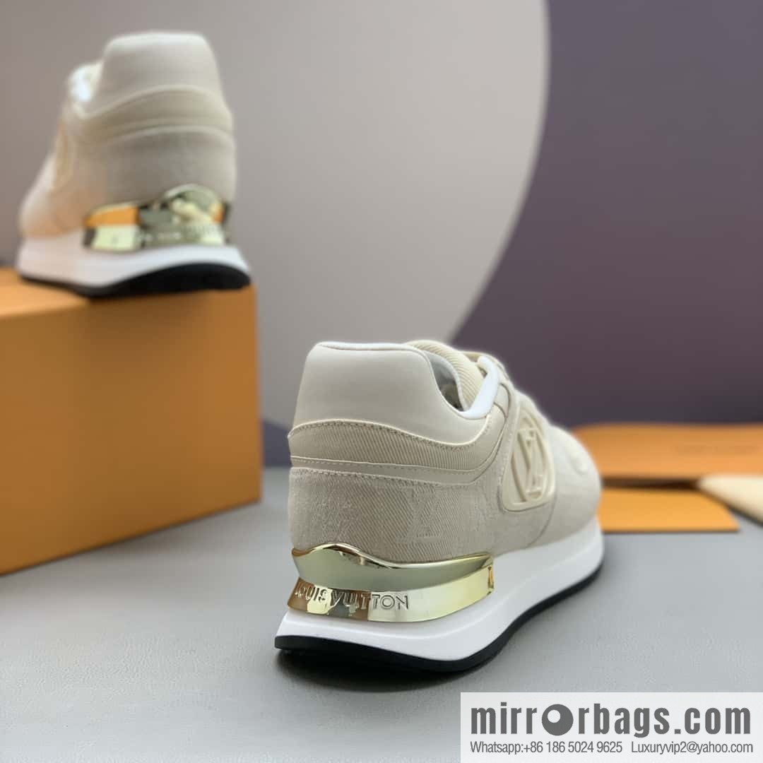 LV 🆕 couple Run Away series sports and leisure shoes