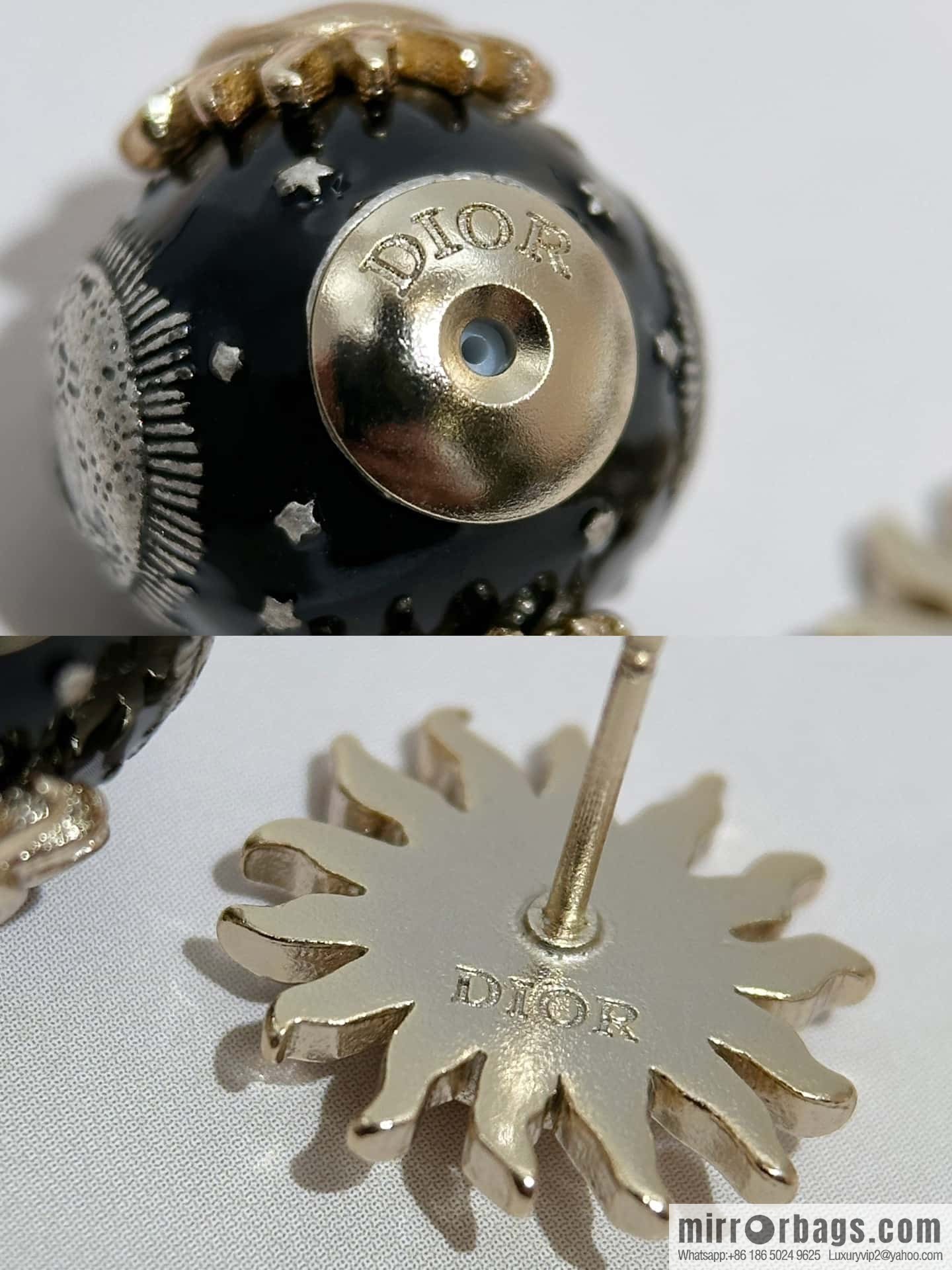 New ☑️ DIOR Dior Tribales Earrings